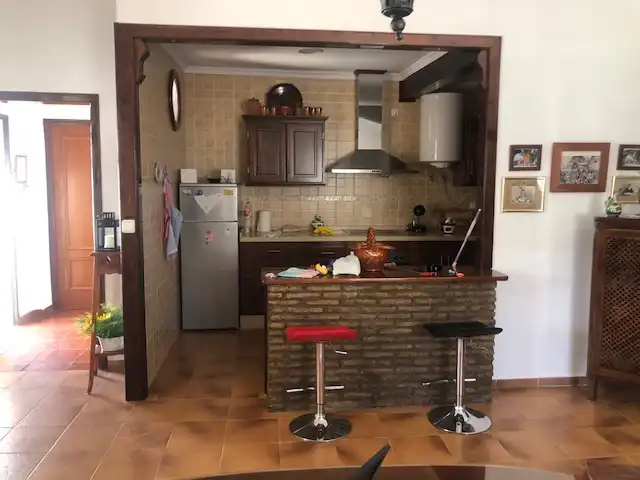 Küche von Haus oder Chalet zum Verkauf in Sanlúcar de Barrameda mit Klimaanlage, Heizung und Privatgarten