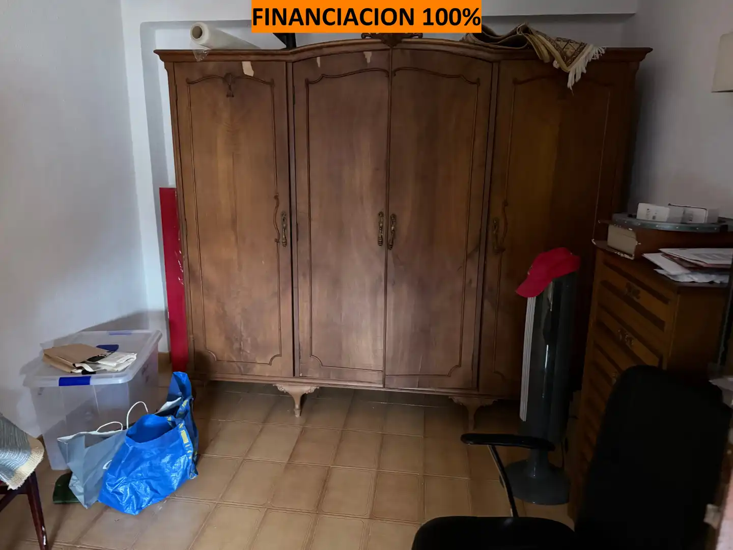 Habitación de Casa o chalet en venta en Ejea de los Caballeros con Calefacción, Jardín privado y Trastero
