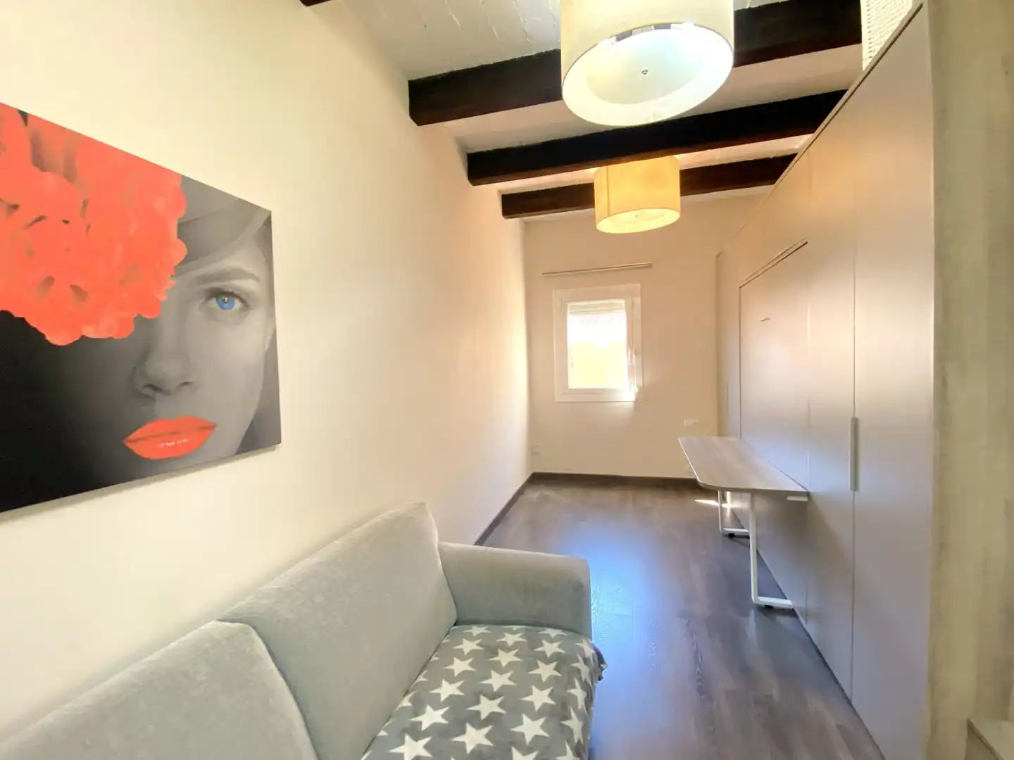 Sala d'estar de Apartament en venda en Barcelona amb Aire condicionat, Calefacció i Parquet