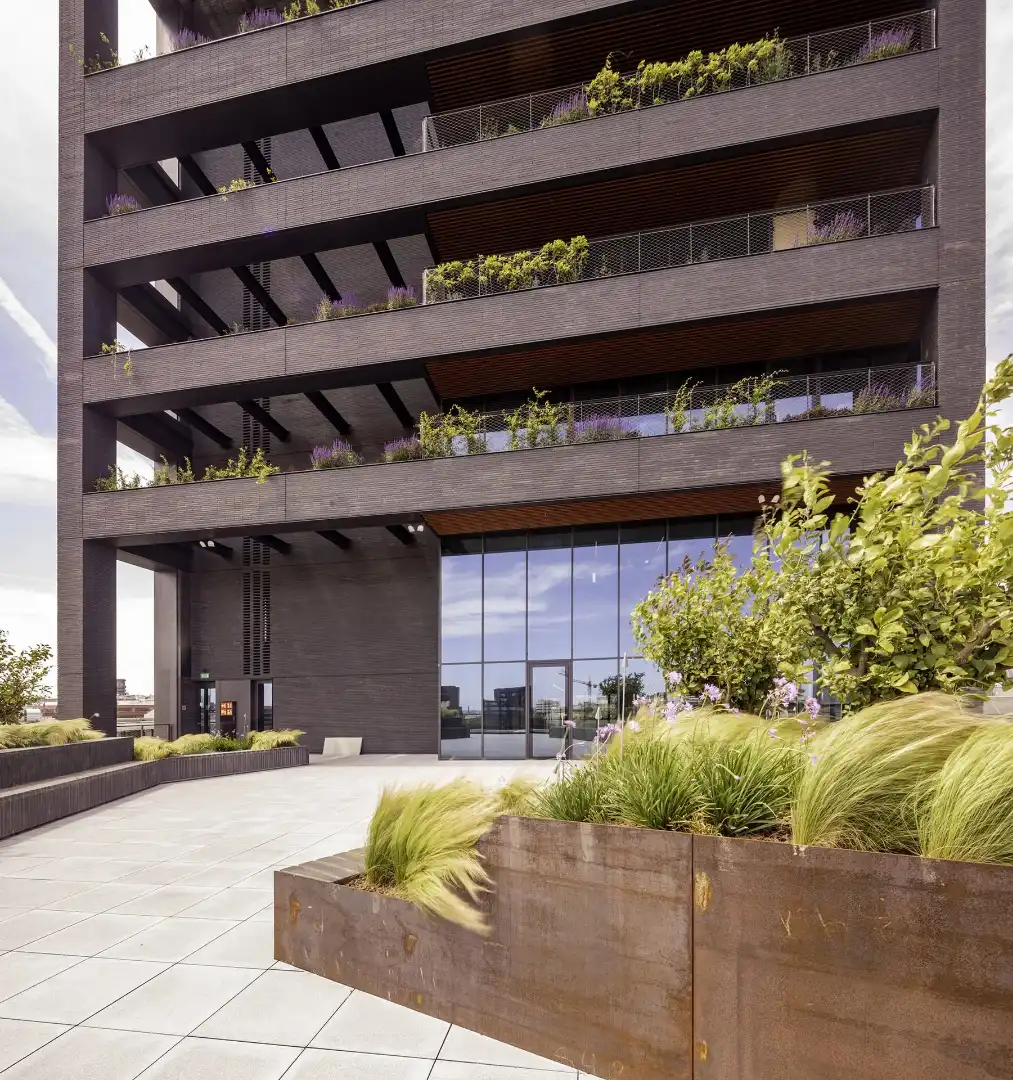 Vista exterior de Oficina de alquiler en Barcelona con Aire acondicionado y Terraza