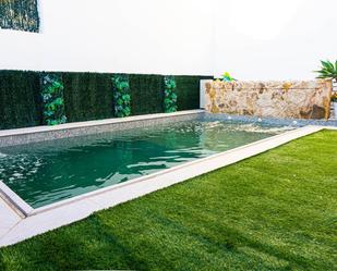 Piscina de Casa adosada en venda en Málaga Capital amb Aire condicionat, Jardí privat i Terrassa