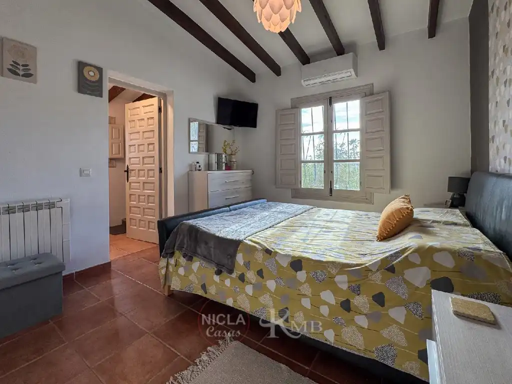 Dormitori de Casa o xalet en venda en Antas amb Aire condicionat, Jardí privat i Terrassa