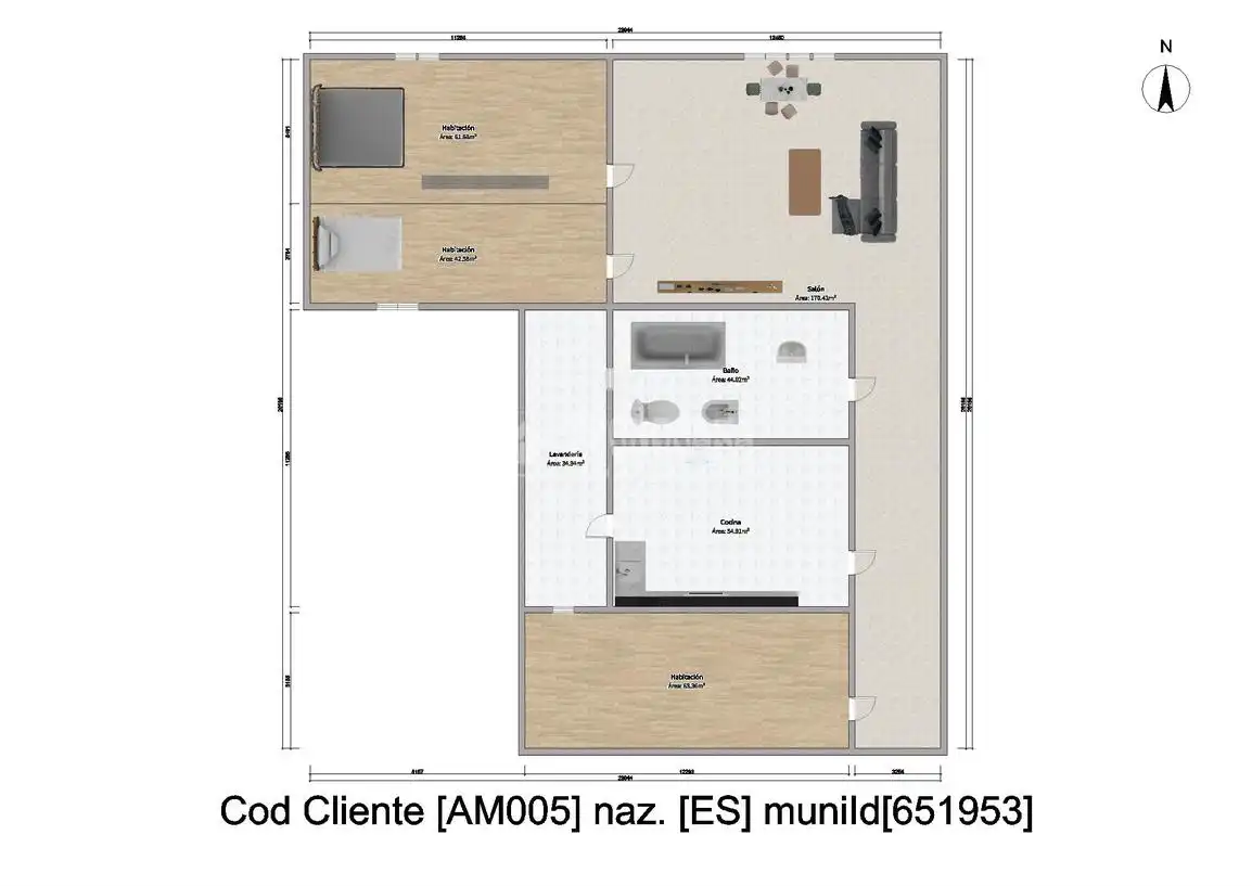 Wohnung zum Verkauf in Almería mit Klimaanlage und Heizung