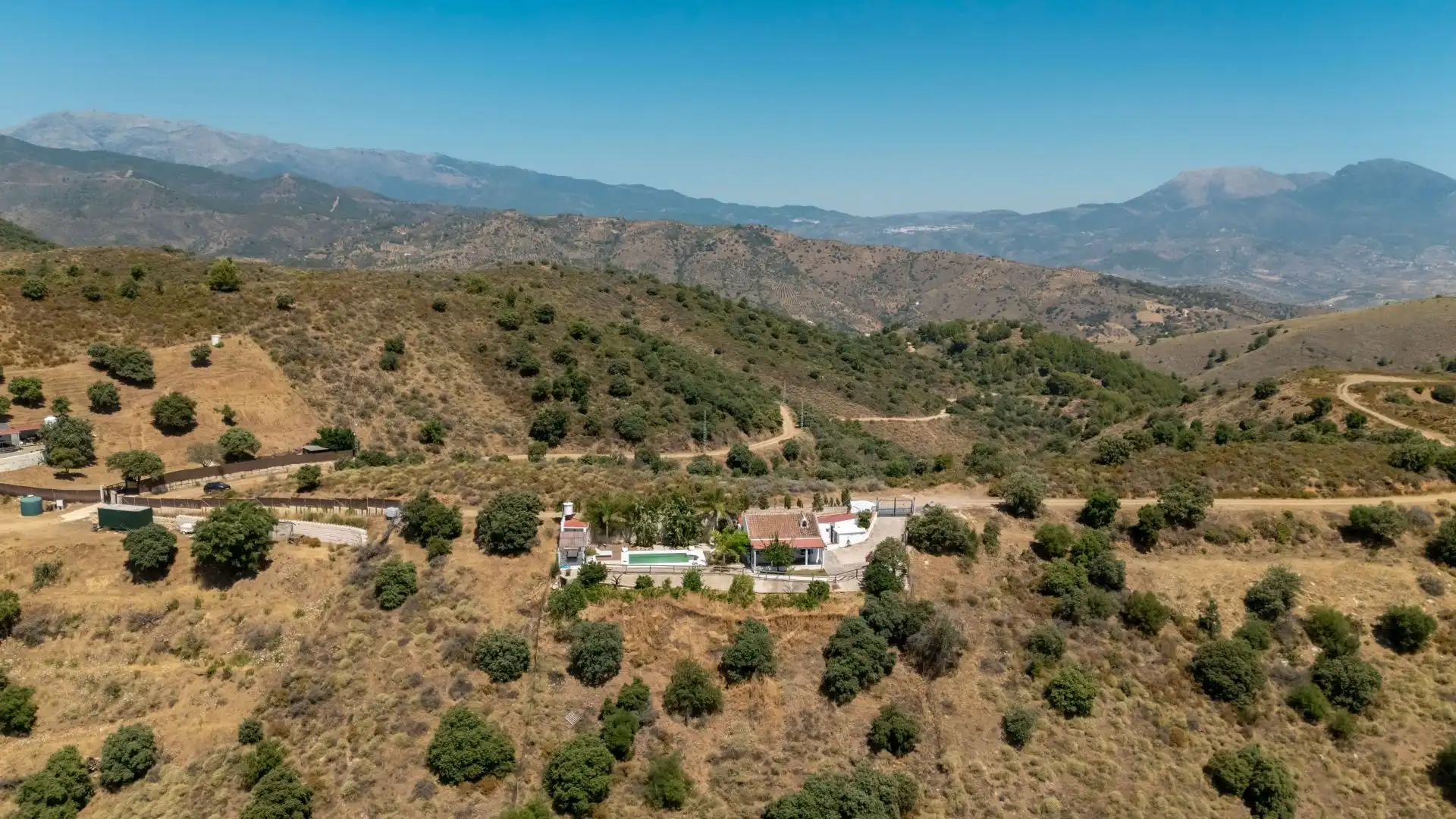 Vista exterior de Finca rústica en venta en Monda con Aire acondicionado y Piscina