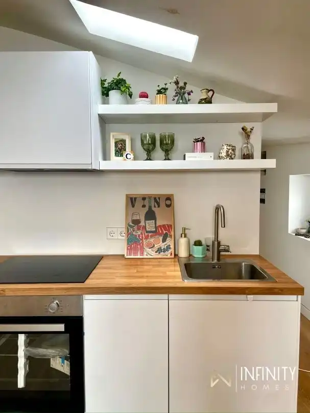 Cocina de Piso de alquiler en Bilbao  con Calefacción
