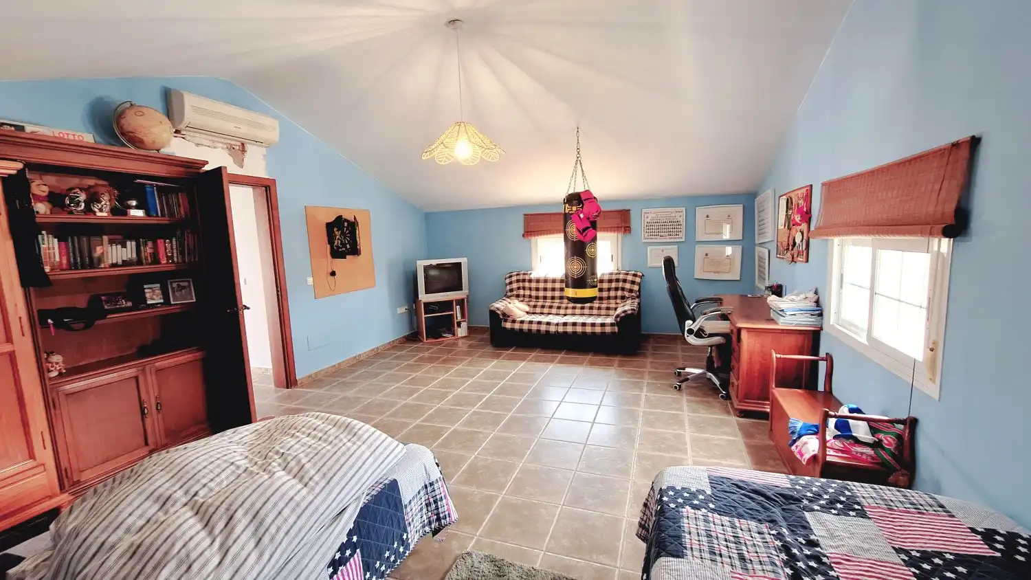 Dormitori de Casa o xalet en venda en Los Gallardos amb Aire condicionat