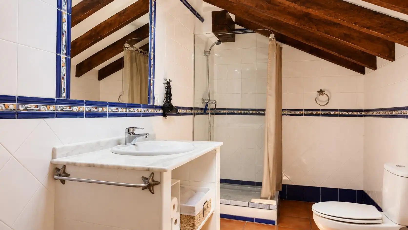 Baño de Casa o chalet en venta en Ruiloba con Calefacción, Jardín privado y Terraza