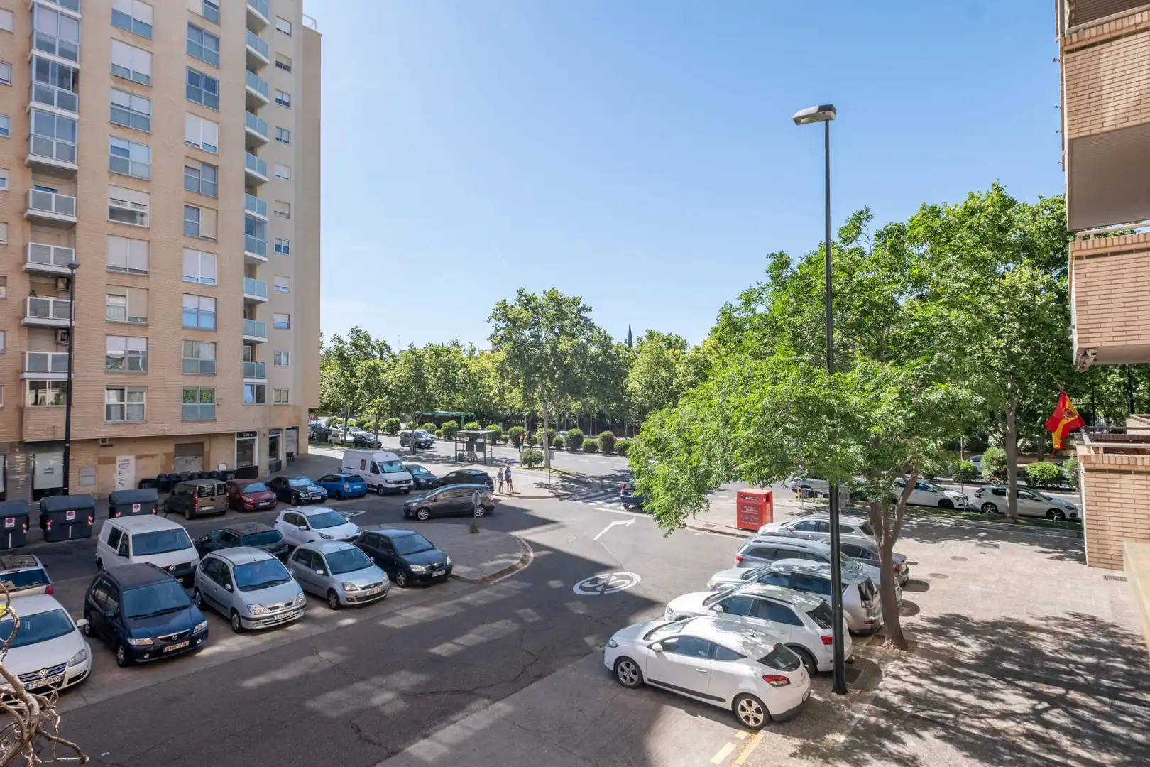 Parking of Flat for sale in Zaragoza  with Air Conditioner, Heating and Parquet flooring
