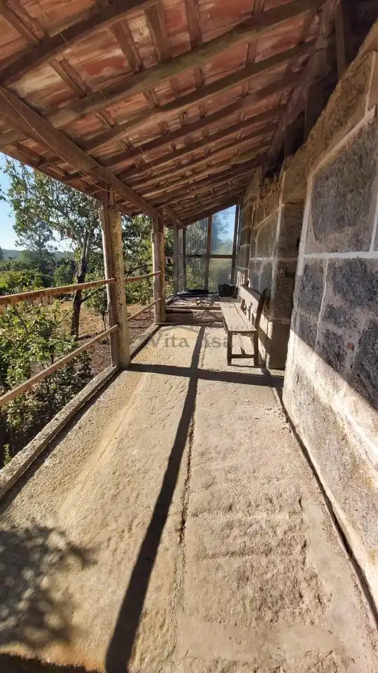 Terrassa de Casa o xalet en venda en San Cristovo de Cea amb Calefacció, Jardí privat i Terrassa