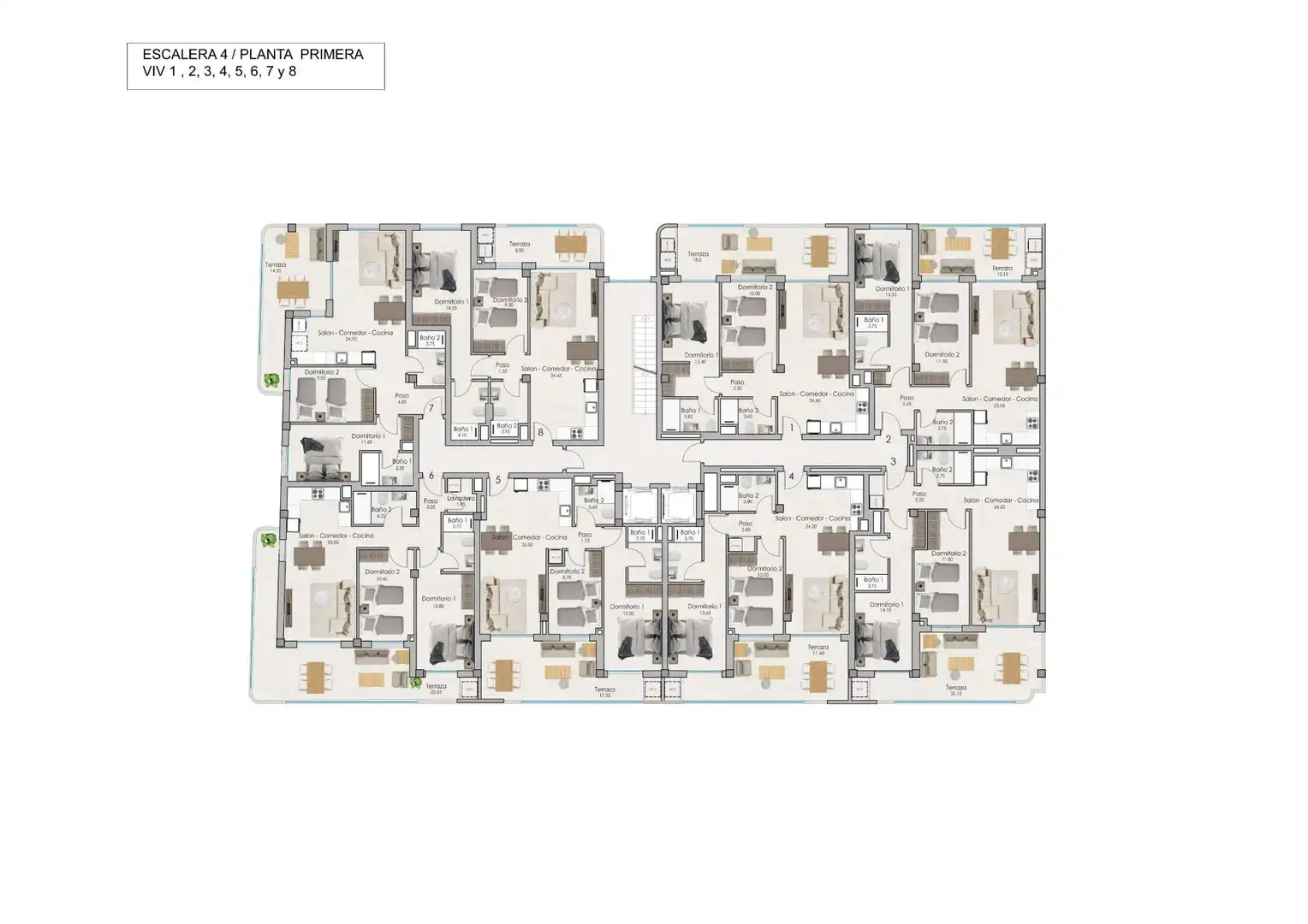 Apartament amb piscina en venda a Santa Pola ciudad, imagen 58