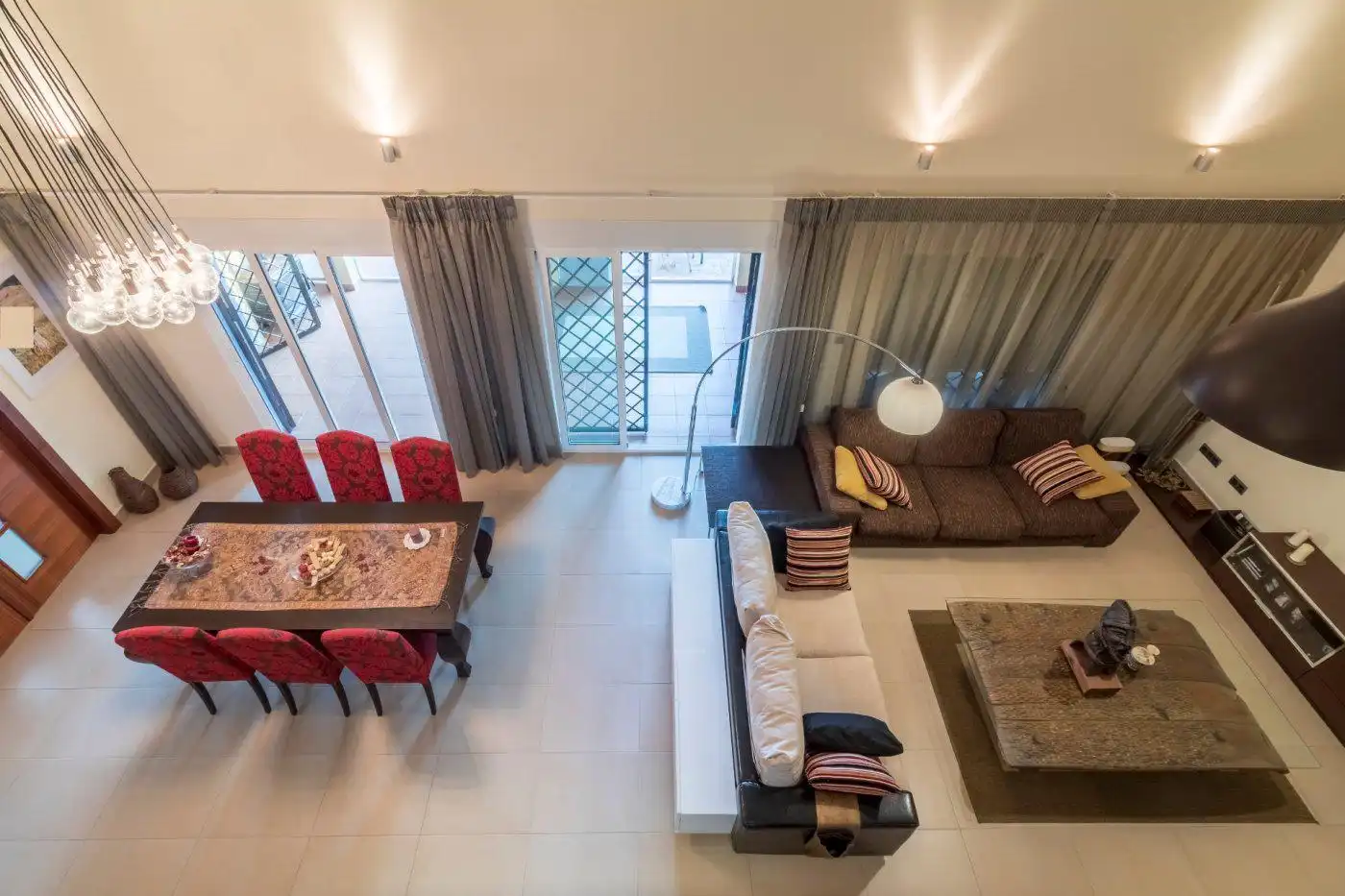 Sala d'estar de Casa o xalet en venda en Murcia amb Aire condicionat, Calefacció i Jardí privat