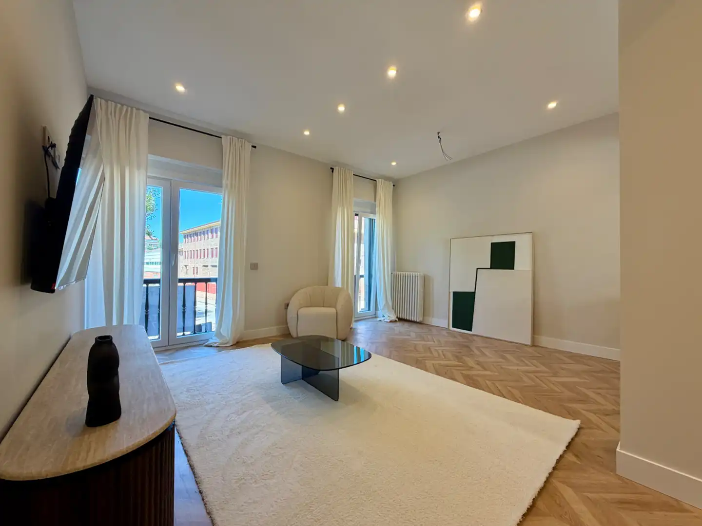 Sala d'estar de Pis en venda en Salamanca amb Calefacció, Terrassa i Traster