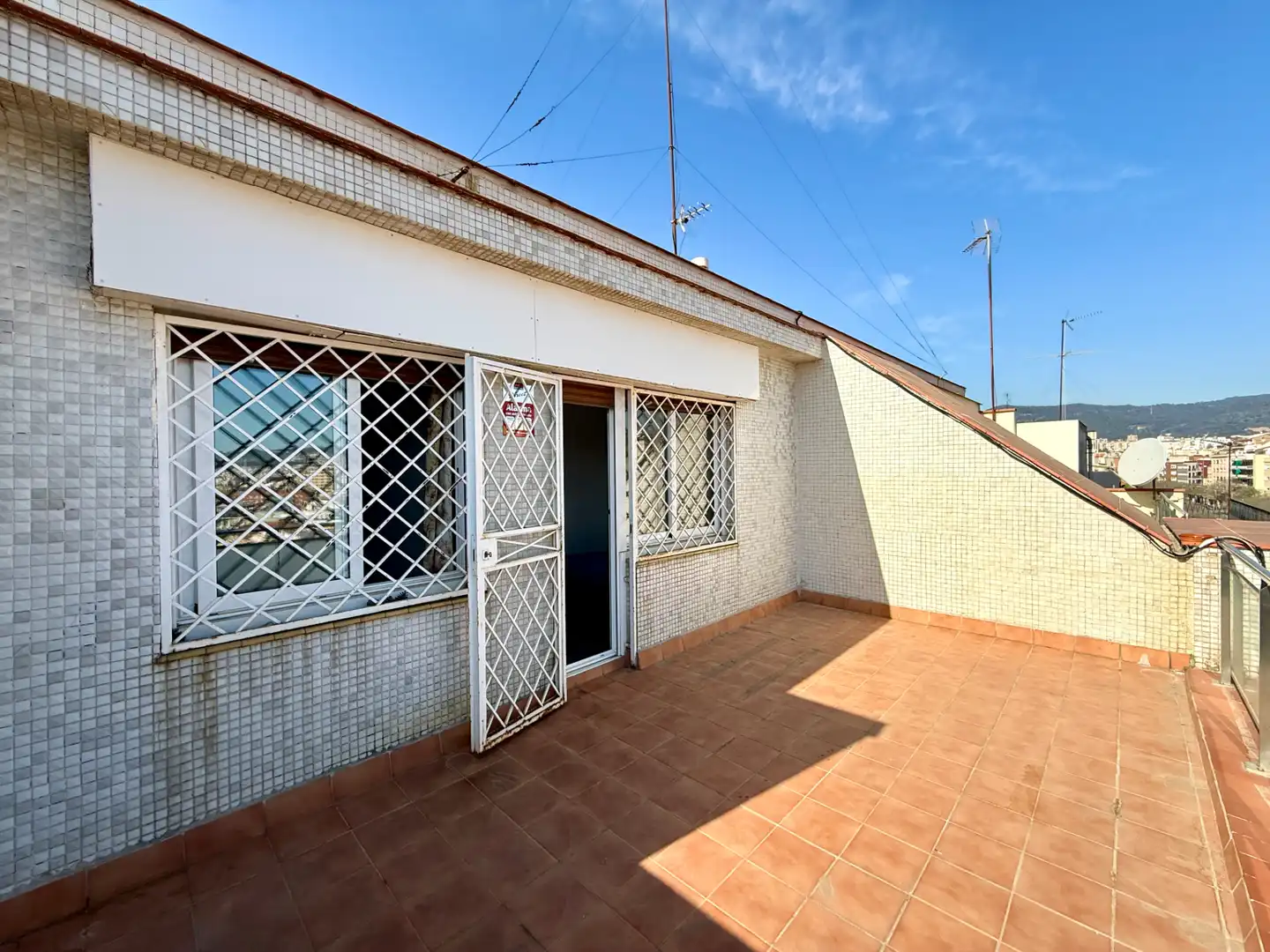 Terrasse von Dachboden zum Verkauf in Barcelona mit Heizung, Terrasse und Balkon