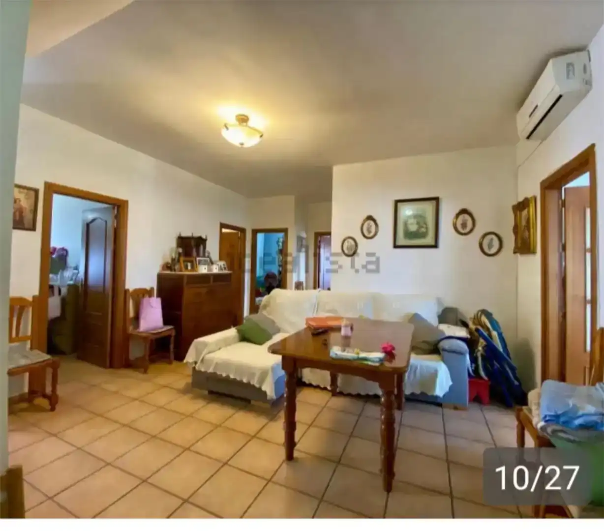 Sala de estar de Piso en venta en Álora con Aire acondicionado