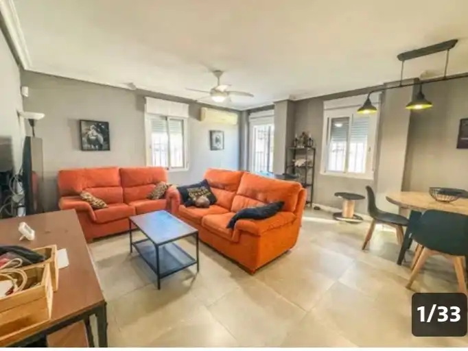 Sala d'estar de Àtic en venda en Beniel amb Aire condicionat i Terrassa