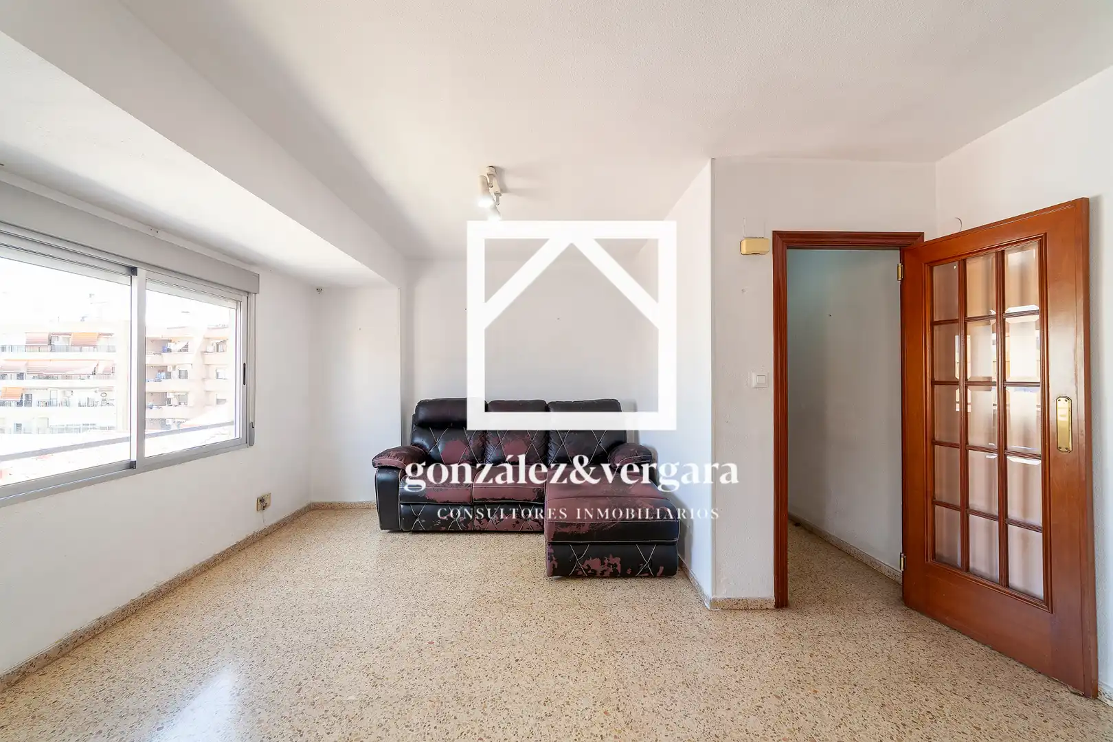Sala de estar de Piso en venta en Burjassot con Balcón