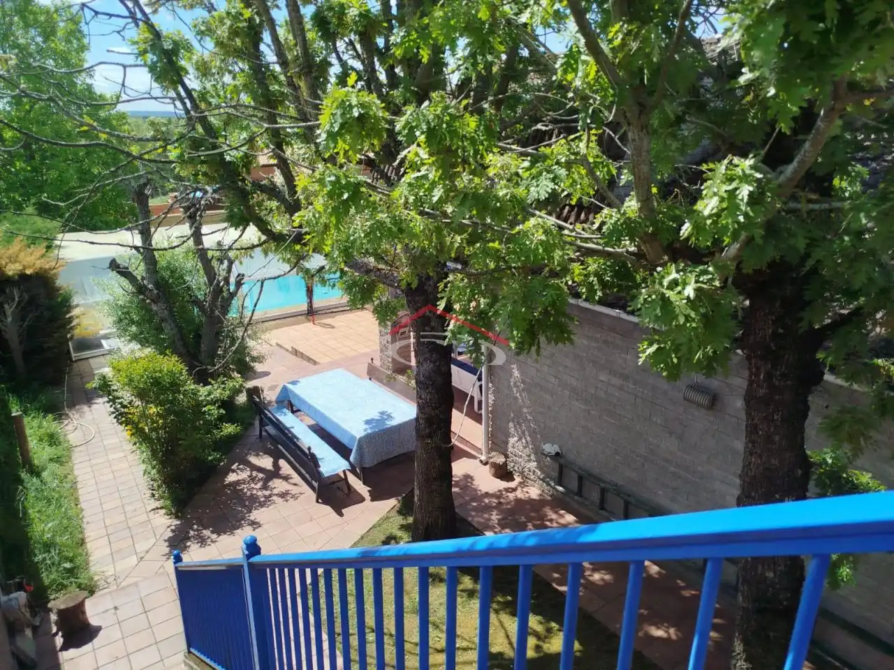 Terraza de Casa o chalet en venta en Vegas del Condado con Calefacción, Jardín privado y Trastero