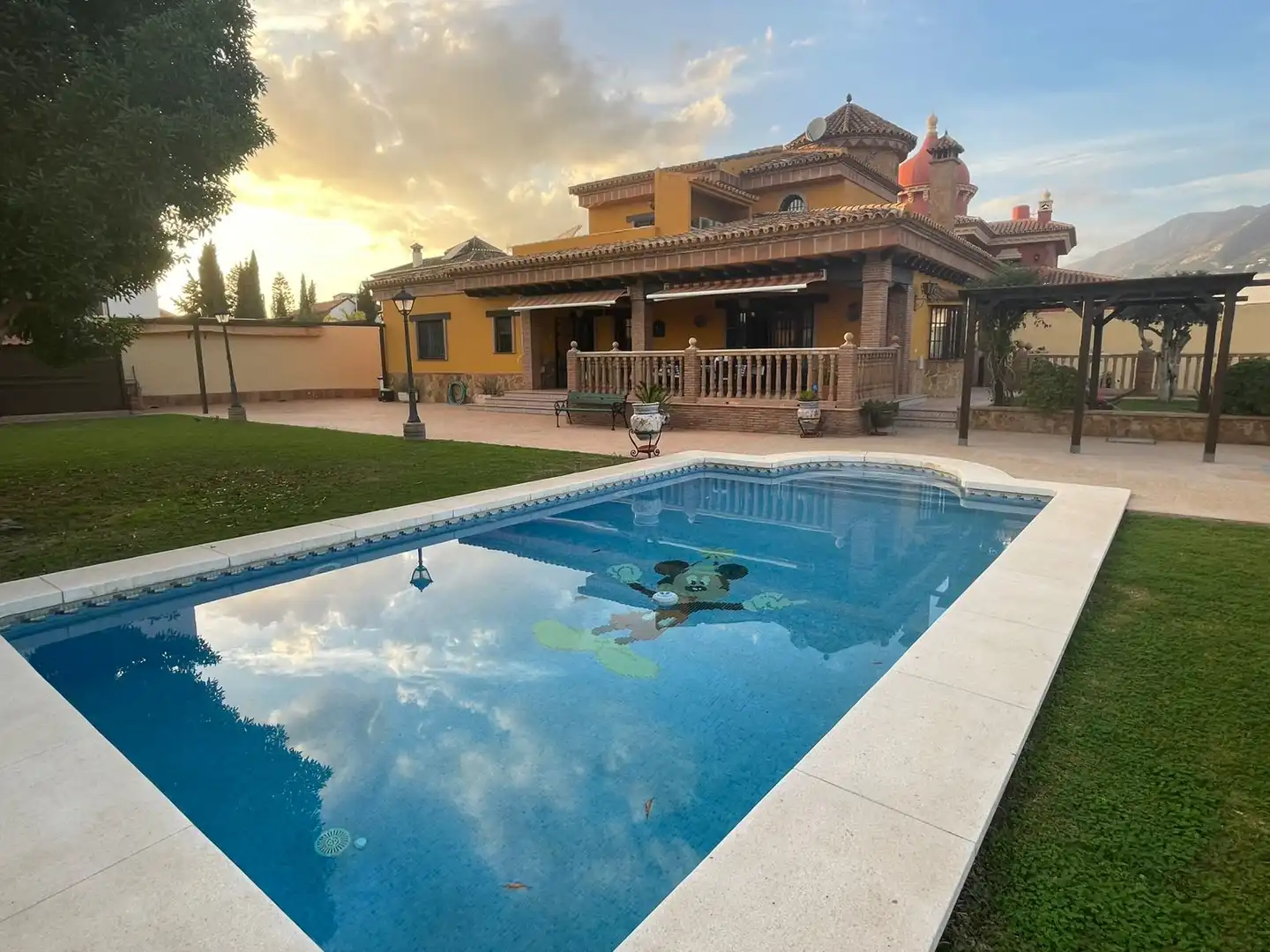 Jardín de Casa o chalet en venta en Fuengirola con Aire acondicionado, Jardín privado y Parquet