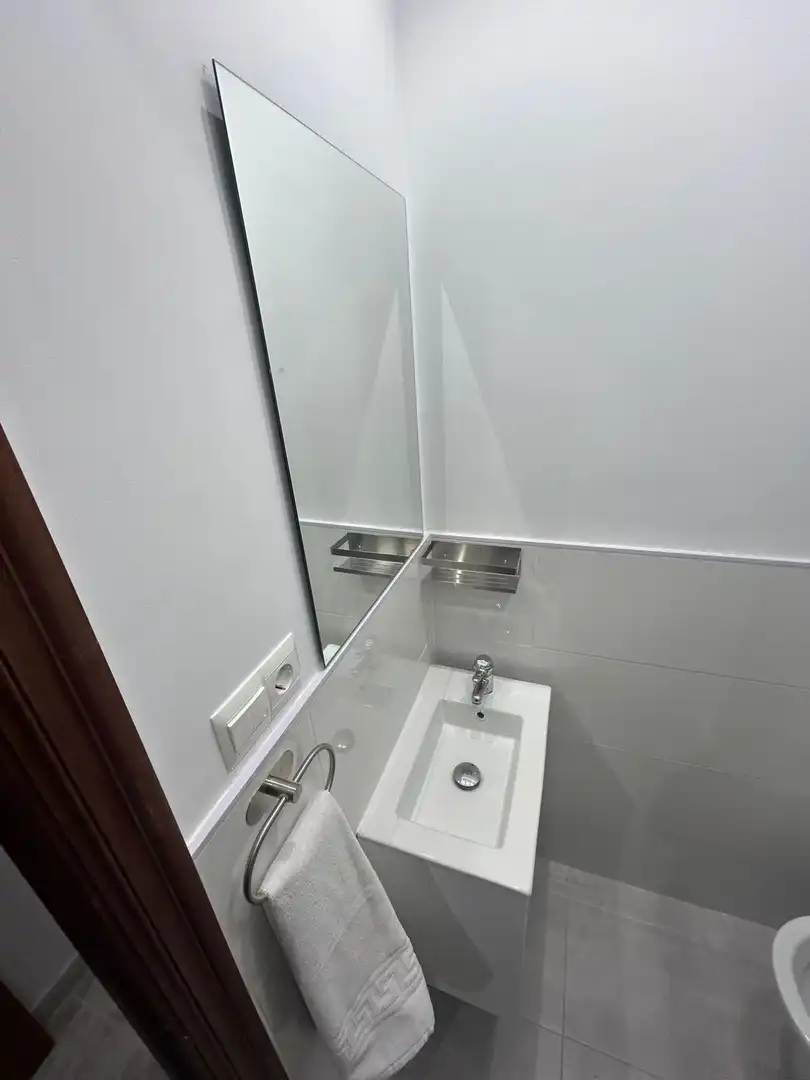 Bathroom of Flat for sale in Torrelavega   with Heating and Parquet flooring