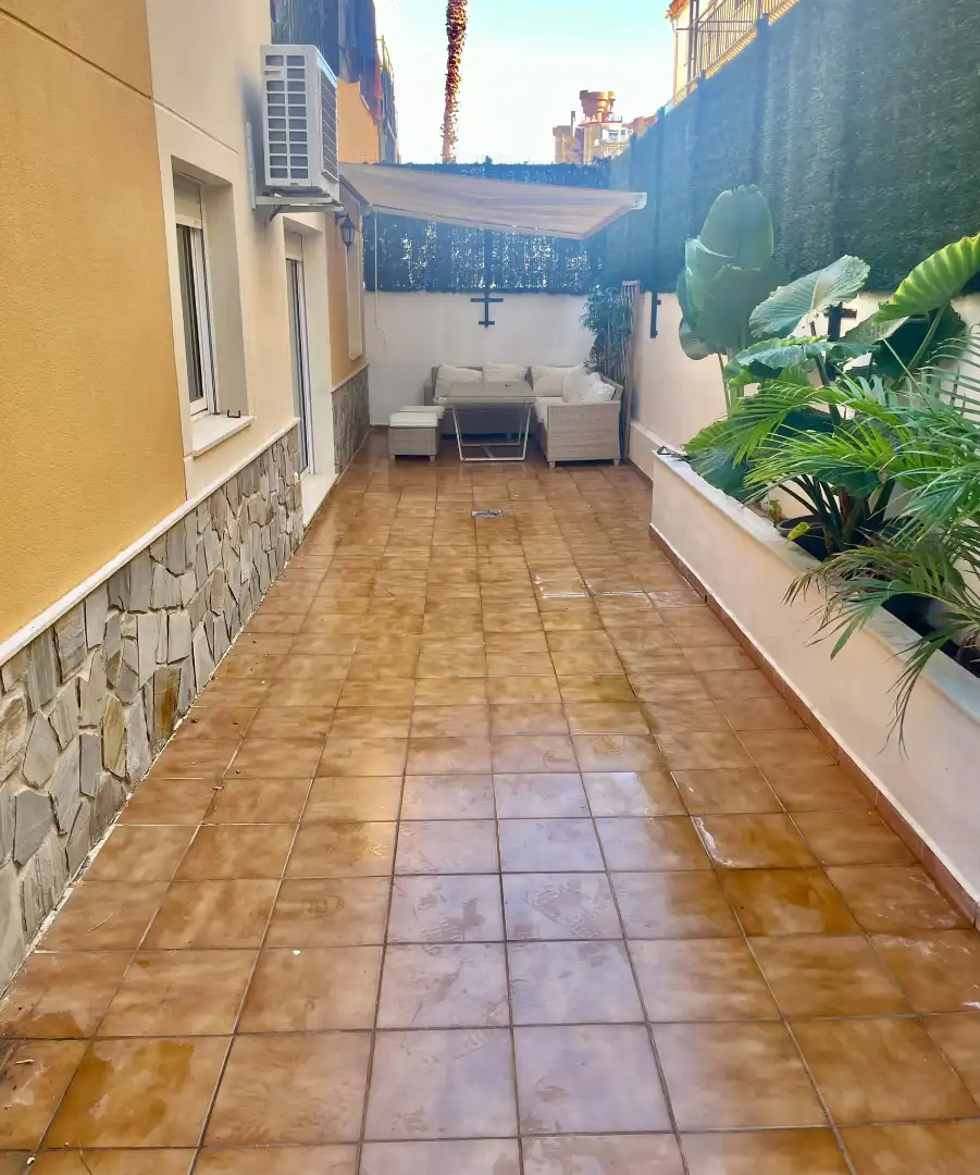 Terrasse von Wohnung zur Miete in Centro