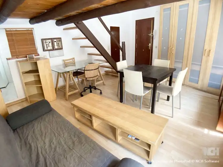 Wohnzimmer von Wohnung zum Verkauf in Madrid mit Klimaanlage, Heizung und Parkett