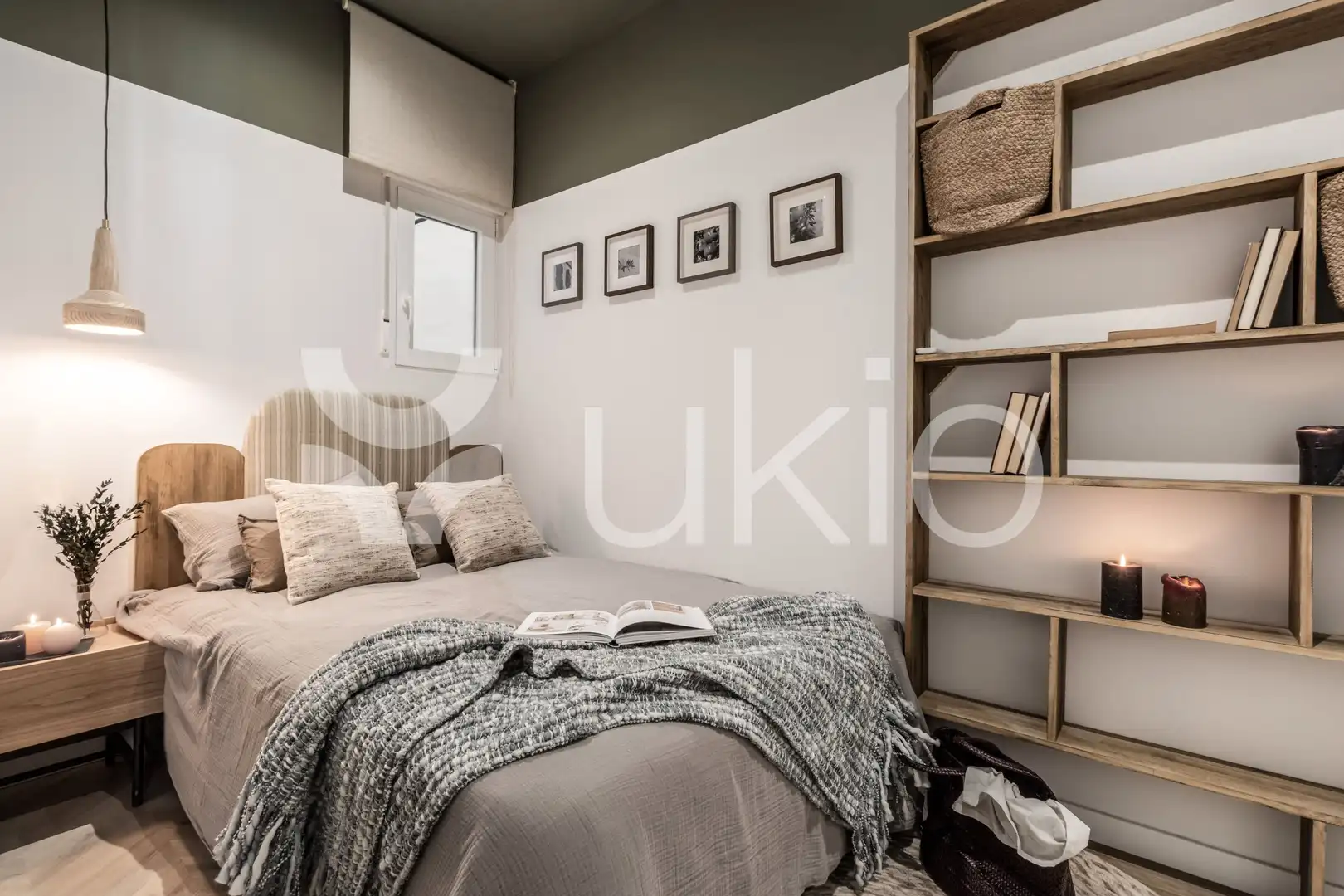 Habitación de Apartamento de alquiler en Madrid con Aire acondicionado, Calefacción y Amueblado