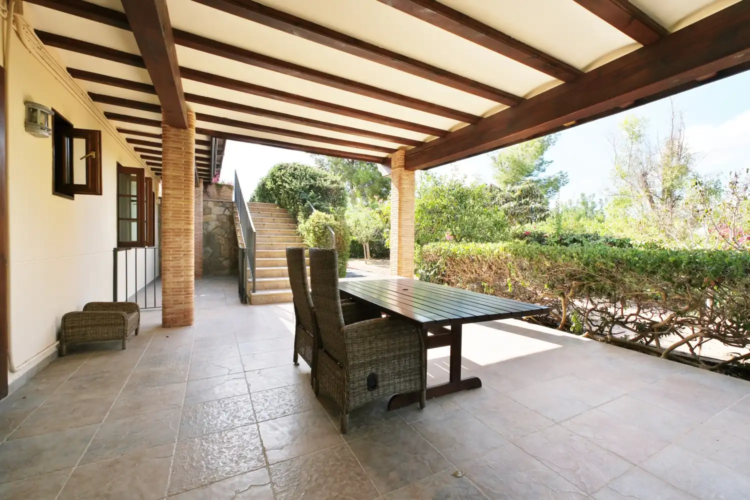Terraza de Casa o chalet en venta en Puçol con Aire acondicionado, Calefacción y Jardín privado