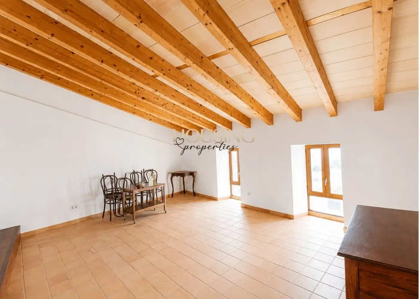 Sala d'estar de Casa adosada en venda en Llucmajor amb Aire condicionat, Jardí privat i Terrassa
