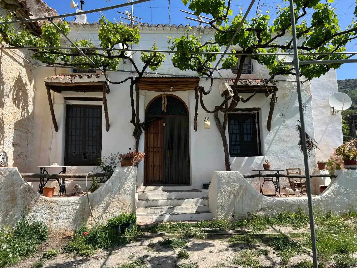 Casa rústica amb jardí en venda a Real 10