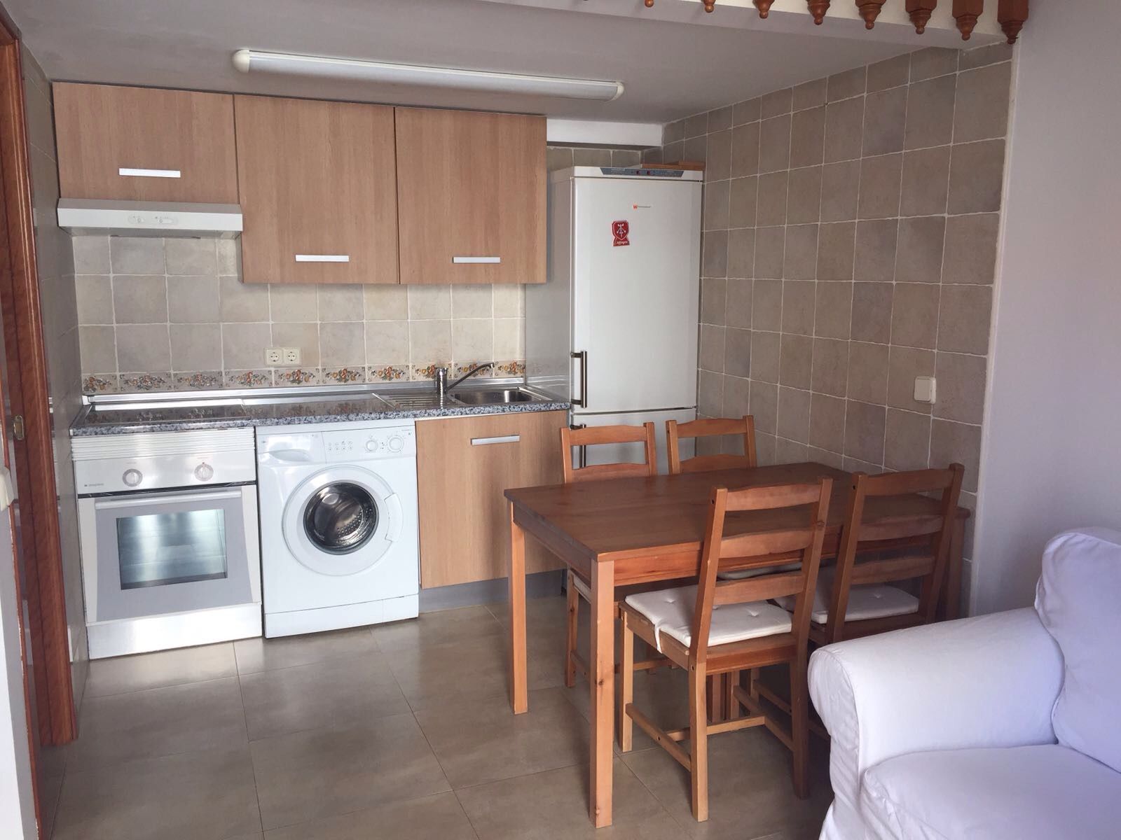 Kitchen of Apartment to rent in Brunete  with Air Conditioner, Heating and Furnished