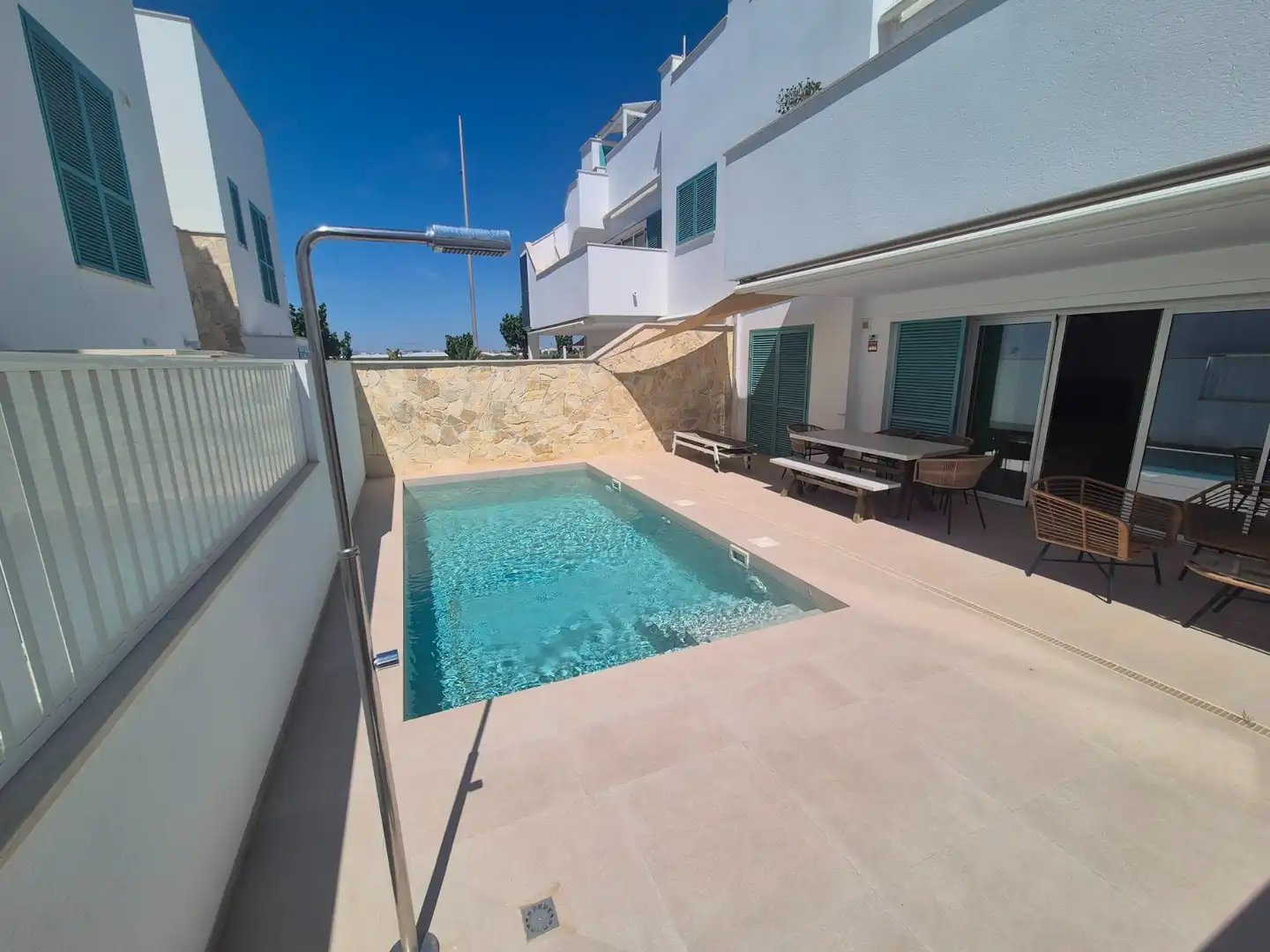 Piscina de Casa o chalet en venta en Pilar de la Horadada con Aire acondicionado, Jardín privado y Terraza