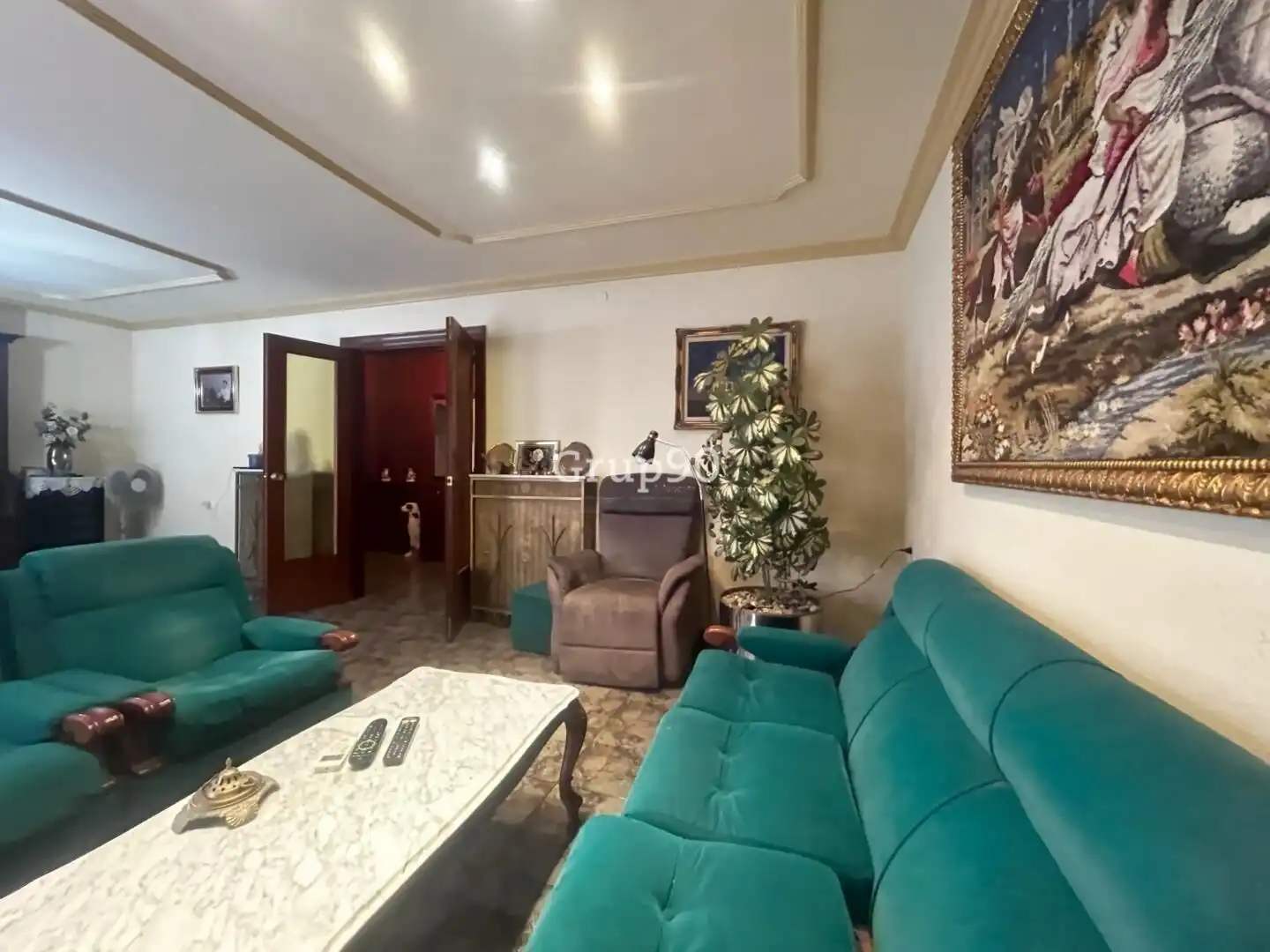 Sala de estar de Piso en venta en Lleida con Aire acondicionado y Balcón