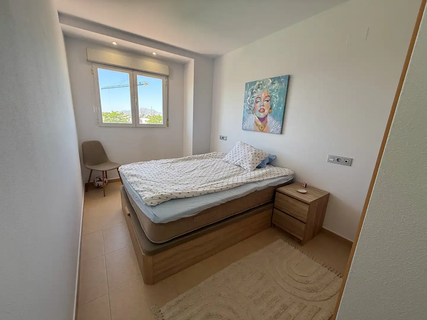 Schlafzimmer von Wohnung zum Verkauf in Dolores mit Klimaanlage, Heizung und Privatgarten