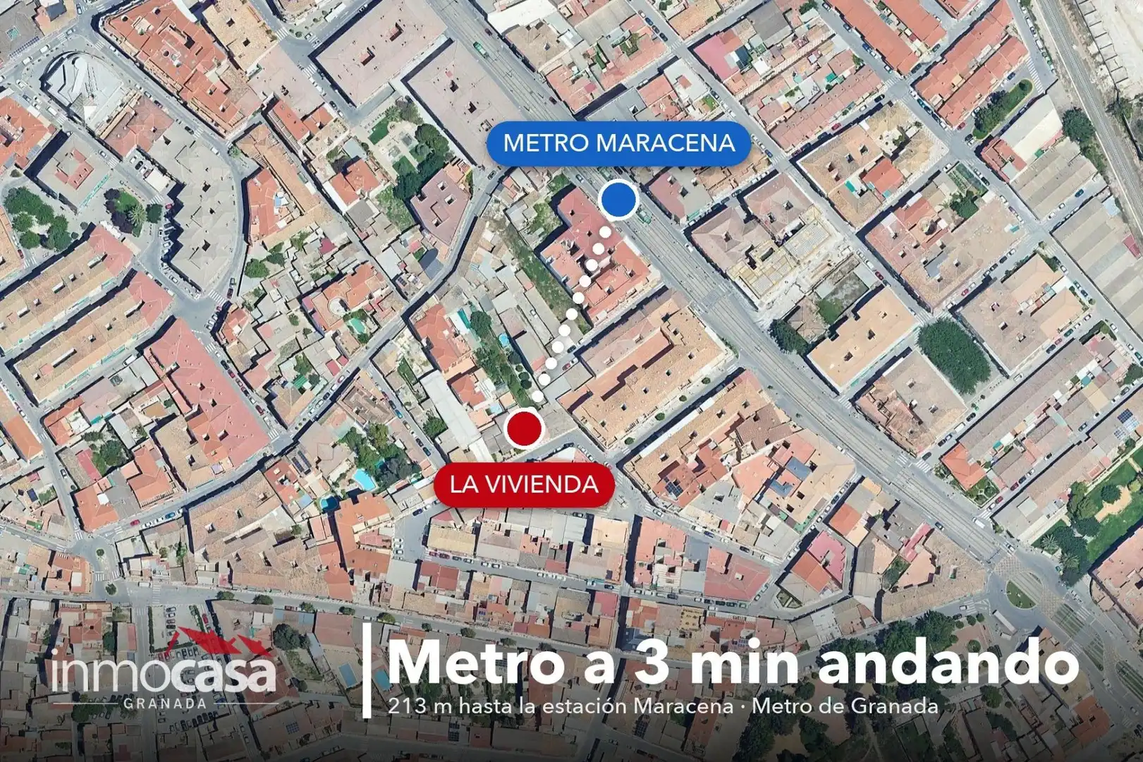 Exterior view of Houses for sale in Maracena, Granada