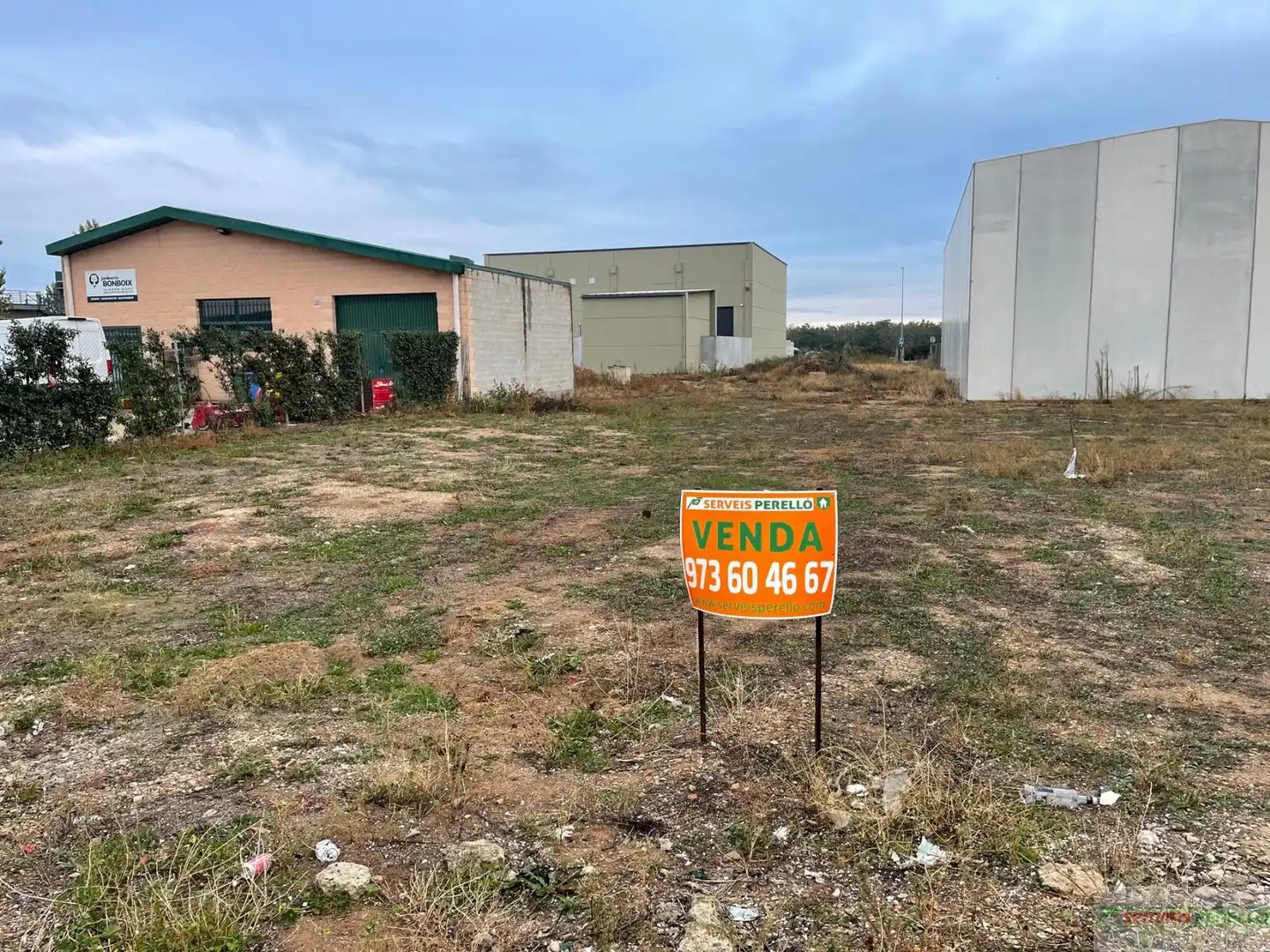 Terreno industrial en venta en El Palau d'Anglesola