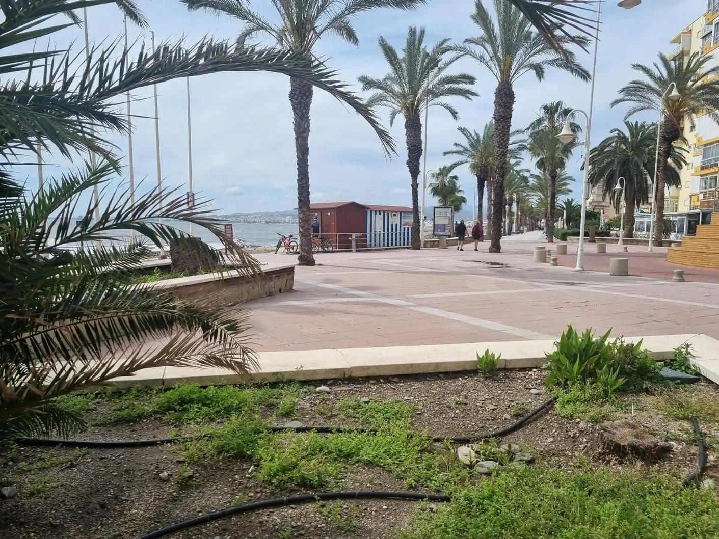 Vista exterior de Estudi de lloguer en Algarrobo amb Aire condicionat, Calefacció i Terrassa