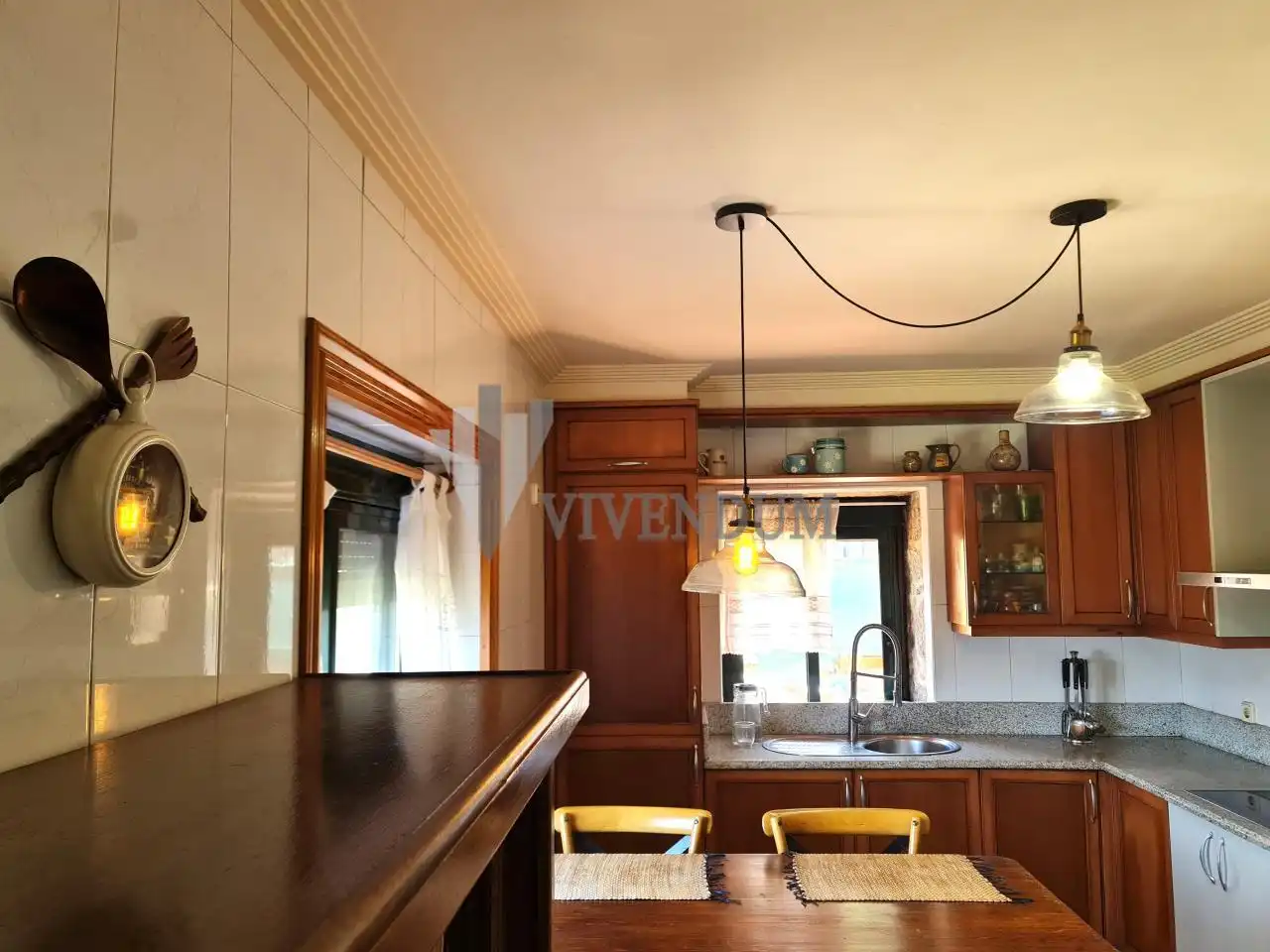 Cocina de Casa o chalet en venta en Redondela con Calefacción, Jardín privado y Terraza