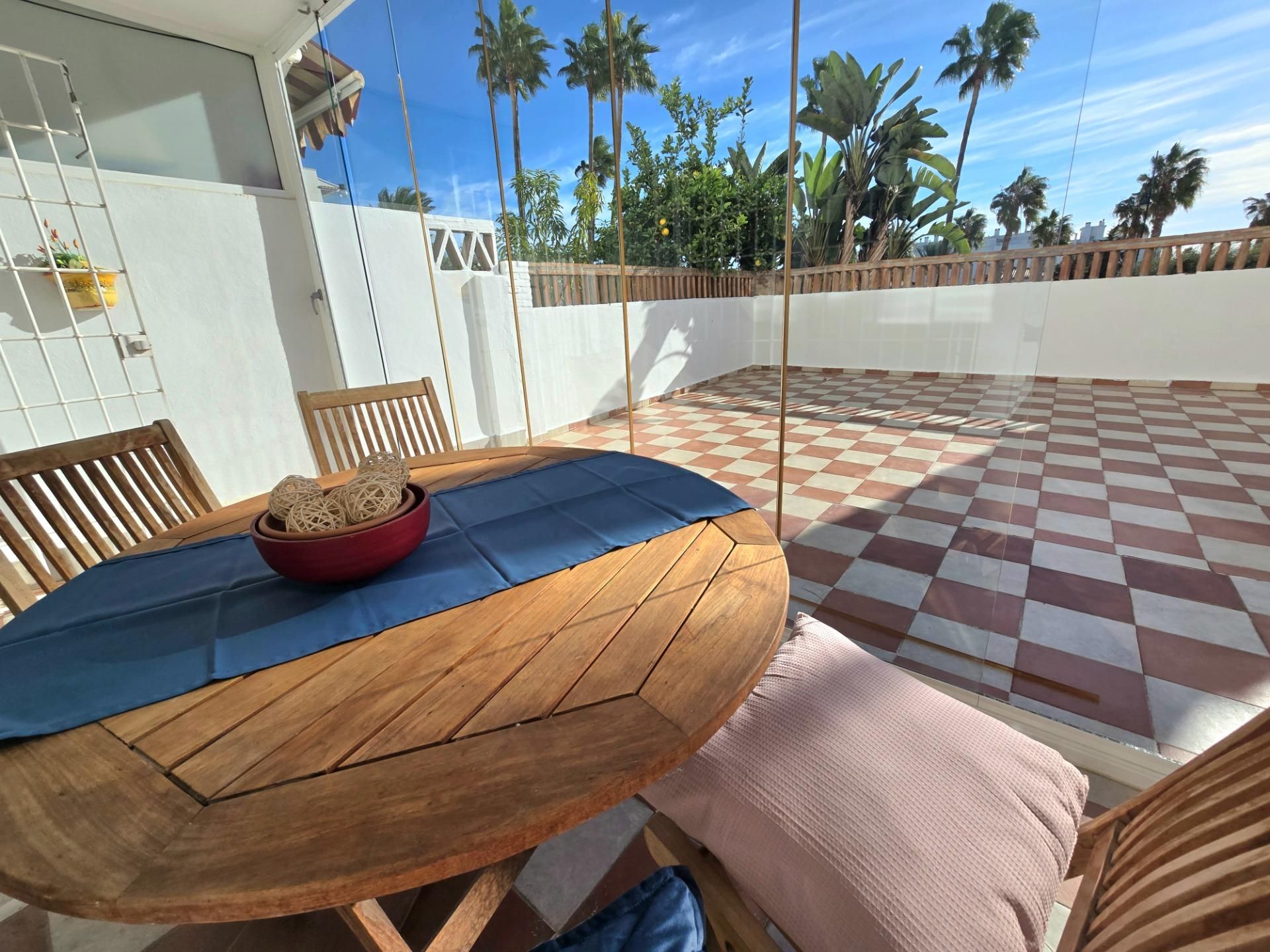 Terrace of Flat for sale in Torremolinos  with Air Conditioner, Private garden and Terrace