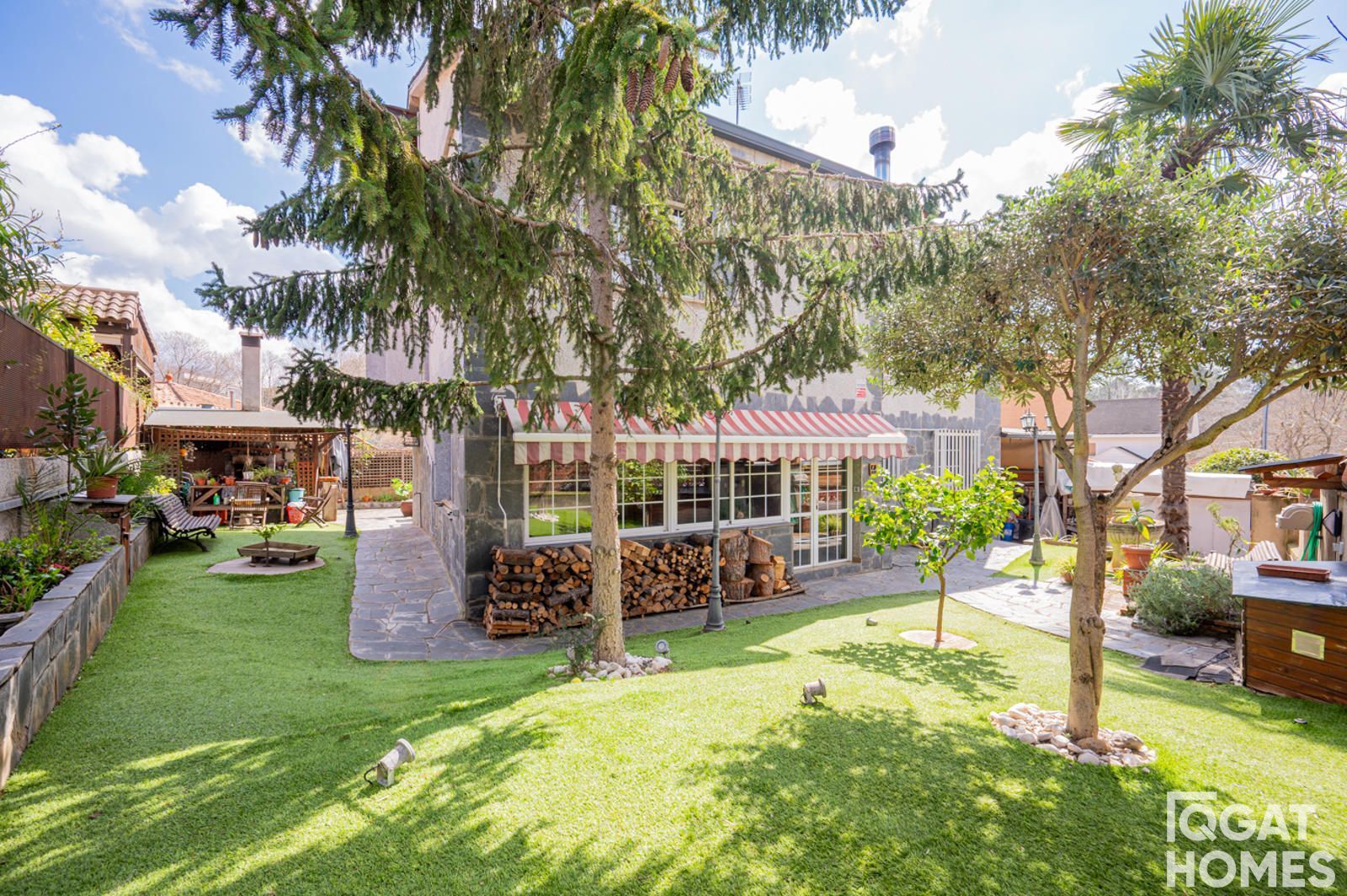 Garden of House or chalet for sale in Sant Cugat del Vallès  with Air Conditioner, Heating and Terrace