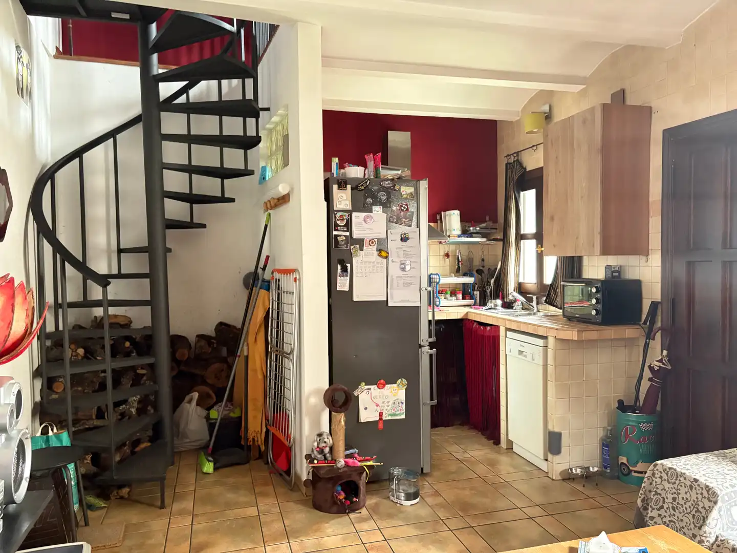 Kitchen of Houses for rent in Plasencia  with Air Conditioner, Heating and Furnished