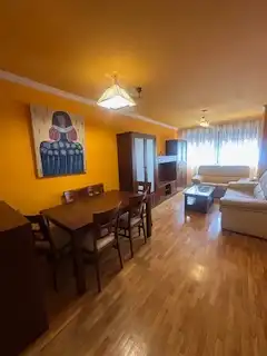 Wohnzimmer von Wohnung zur Miete in León Capital  mit Heizung, Parkett und Terrasse