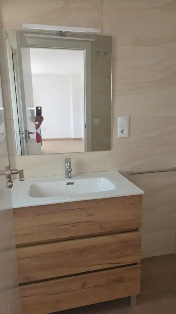 Badezimmer von Haus oder Chalet zum Verkauf in Murcia mit Klimaanlage, Privatgarten und Terrasse