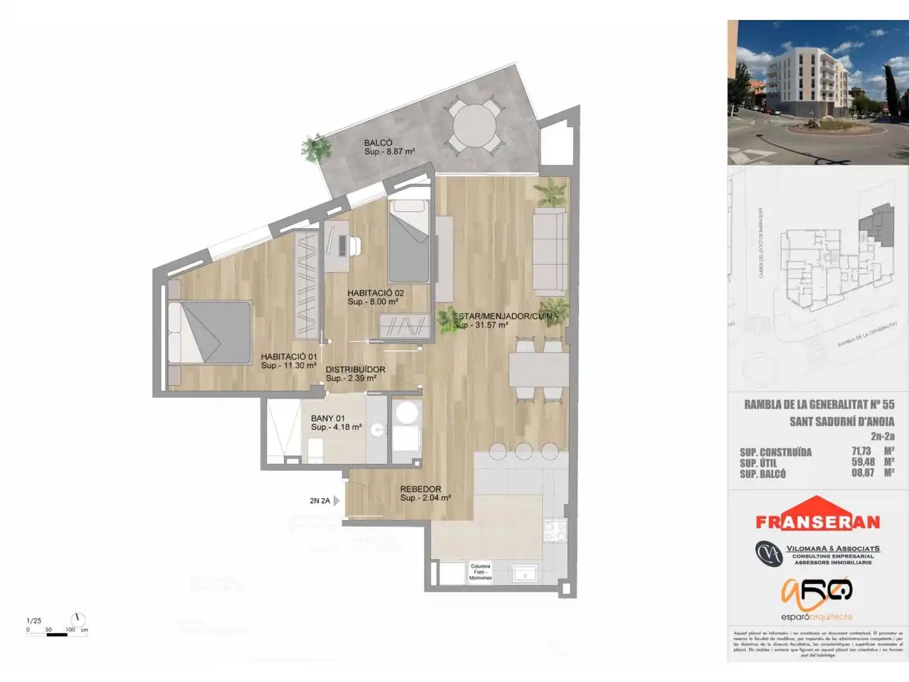 Wohnung zum Verkauf in Sant Sadurní d'Anoia mit Klimaanlage, Heizung und Balkon