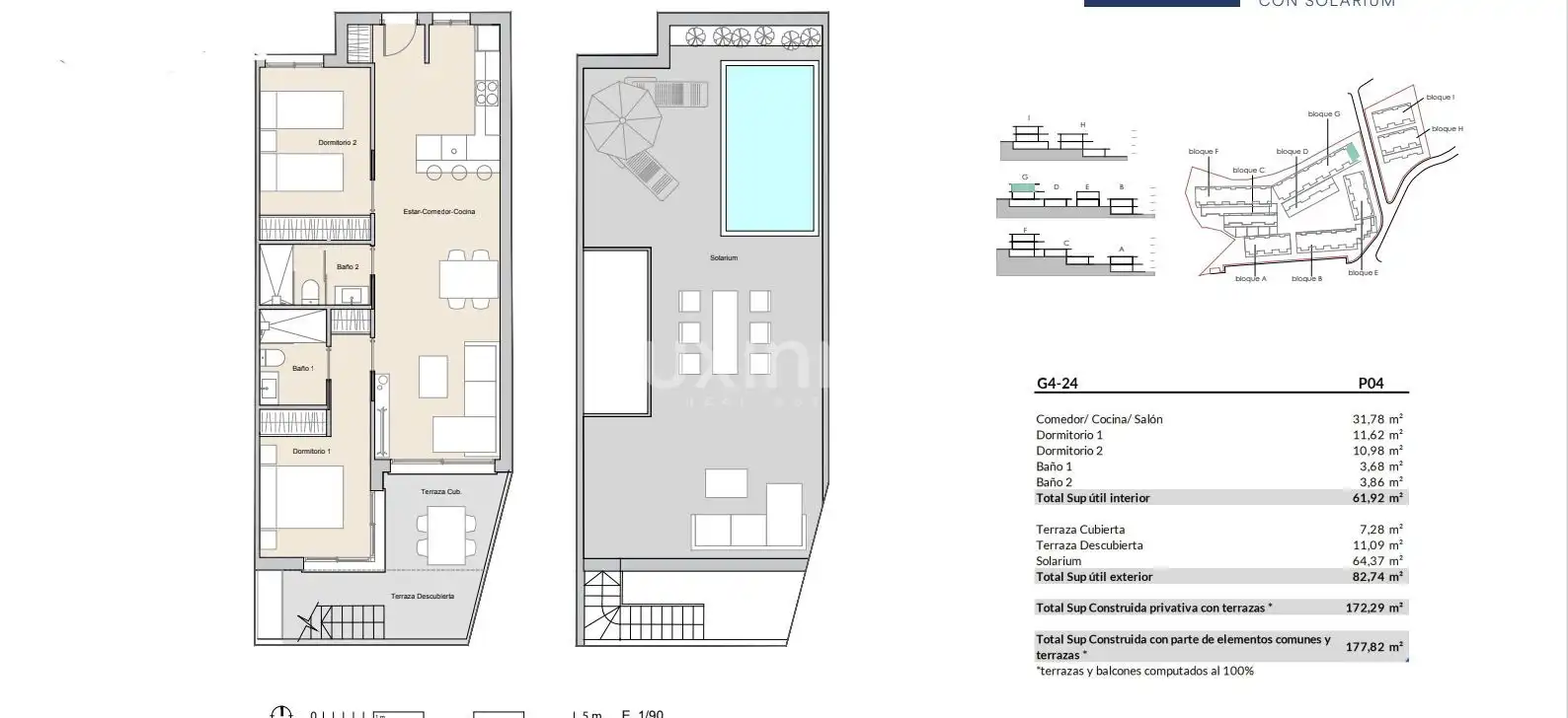 Penthouse mit Pool zum Verkauf in Escandinavia - Cautivador, imagen 17