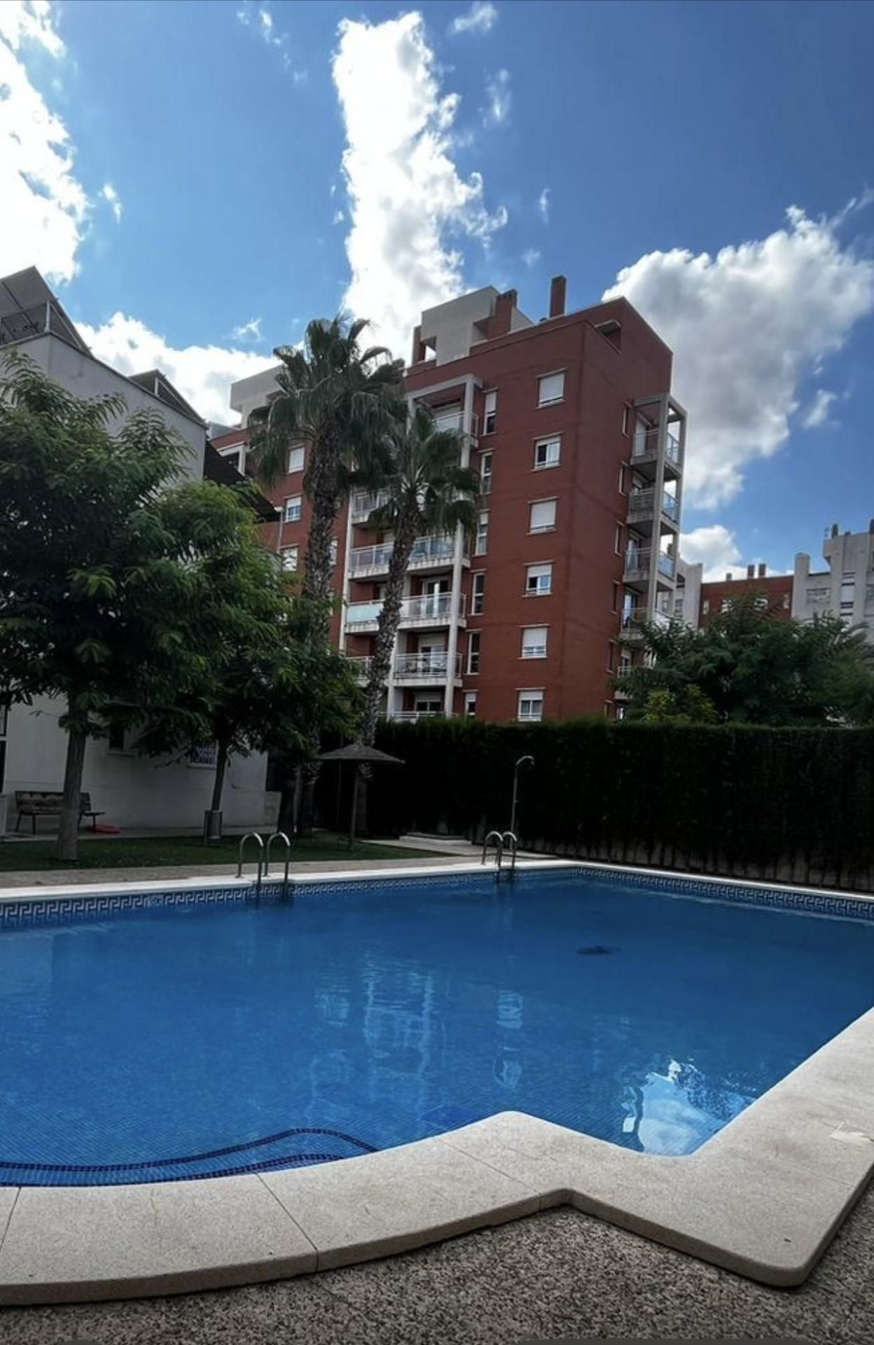 Swimming pool of Single-family semi-detached for sale in  Murcia Capital  with Air Conditioner, Heating and Private garden