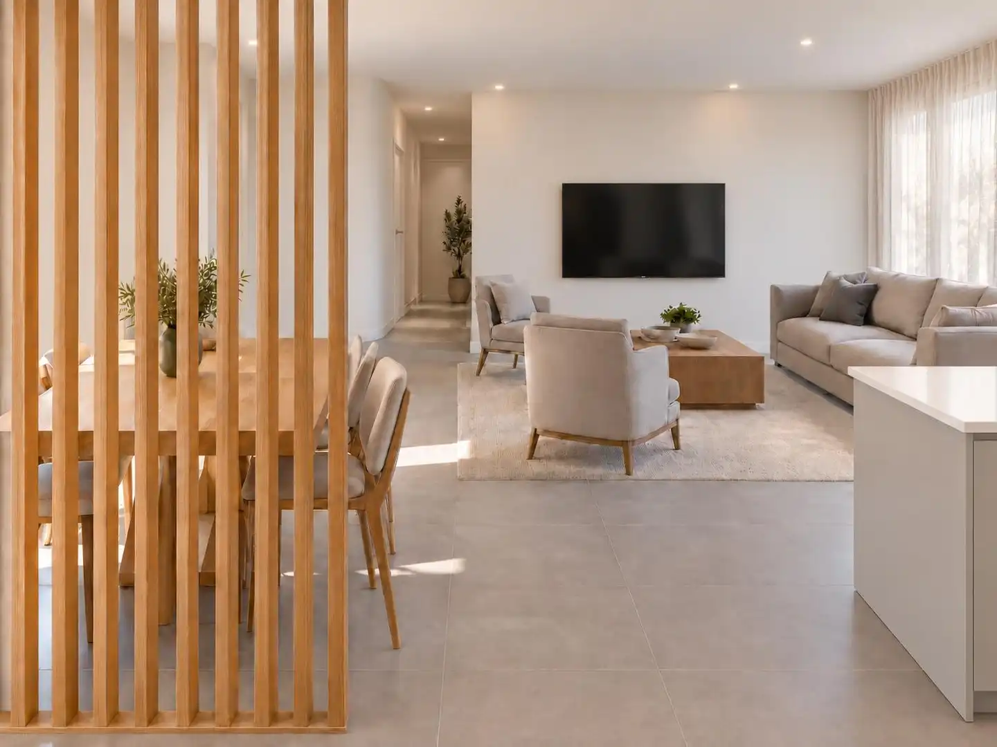 Sala d'estar de Apartament en venda en Sanlúcar la Mayor, Sevilla