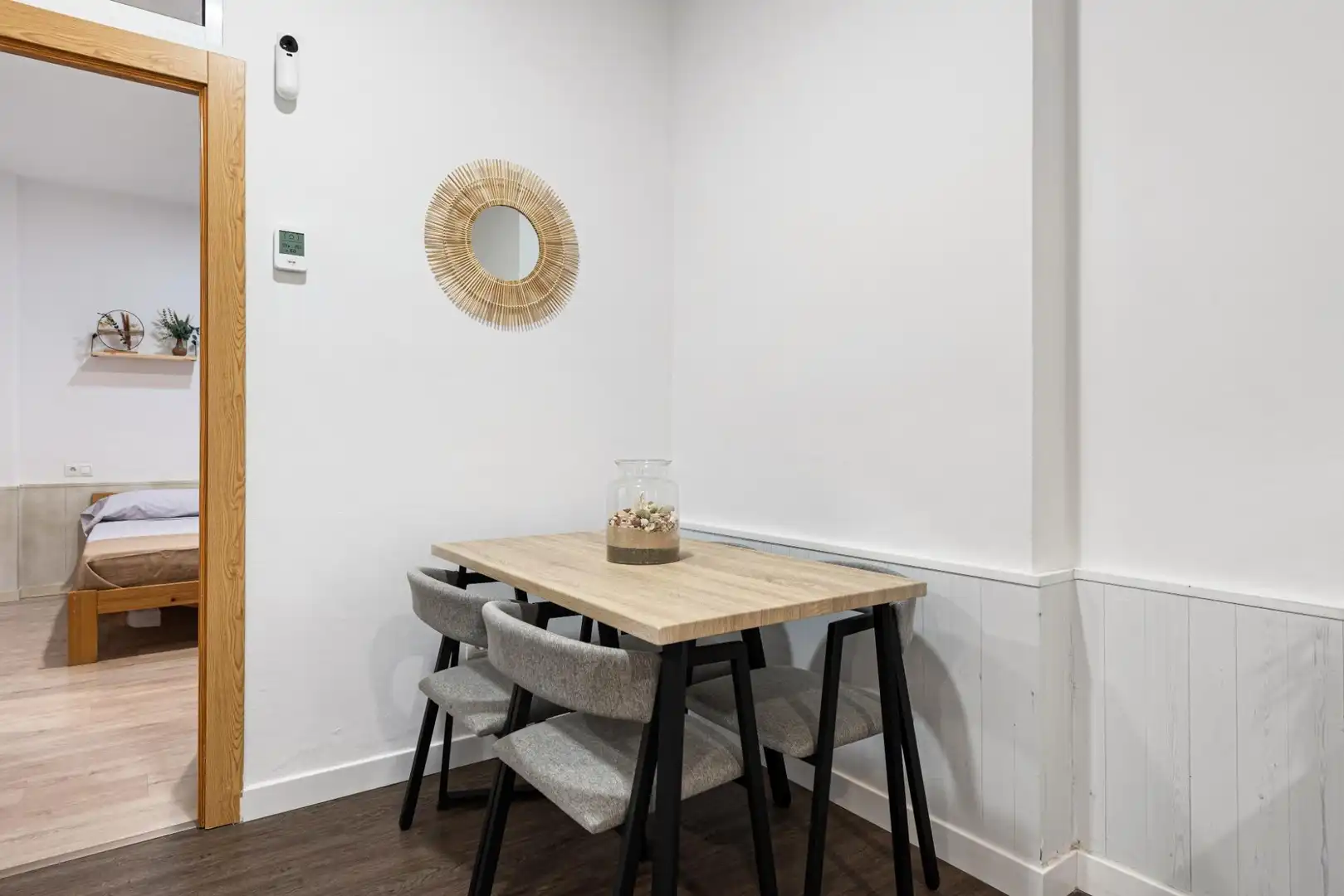 Dining room of Ground floor for sale in Málaga  with Air Conditioner, Parquet flooring and Furnished