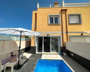 Exterior view of Single-family semi-detached for sale in Orihuela  with Terrace and Swimming Pool