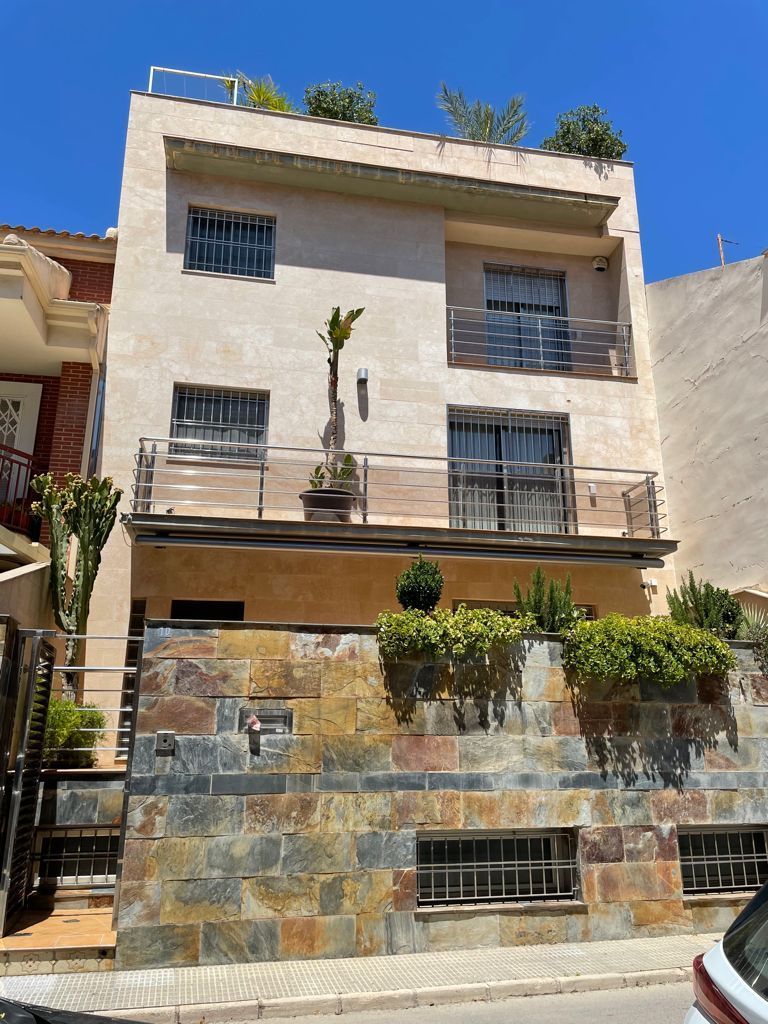 Exterior view of House or chalet for sale in  Murcia Capital  with Air Conditioner, Heating and Parquet flooring