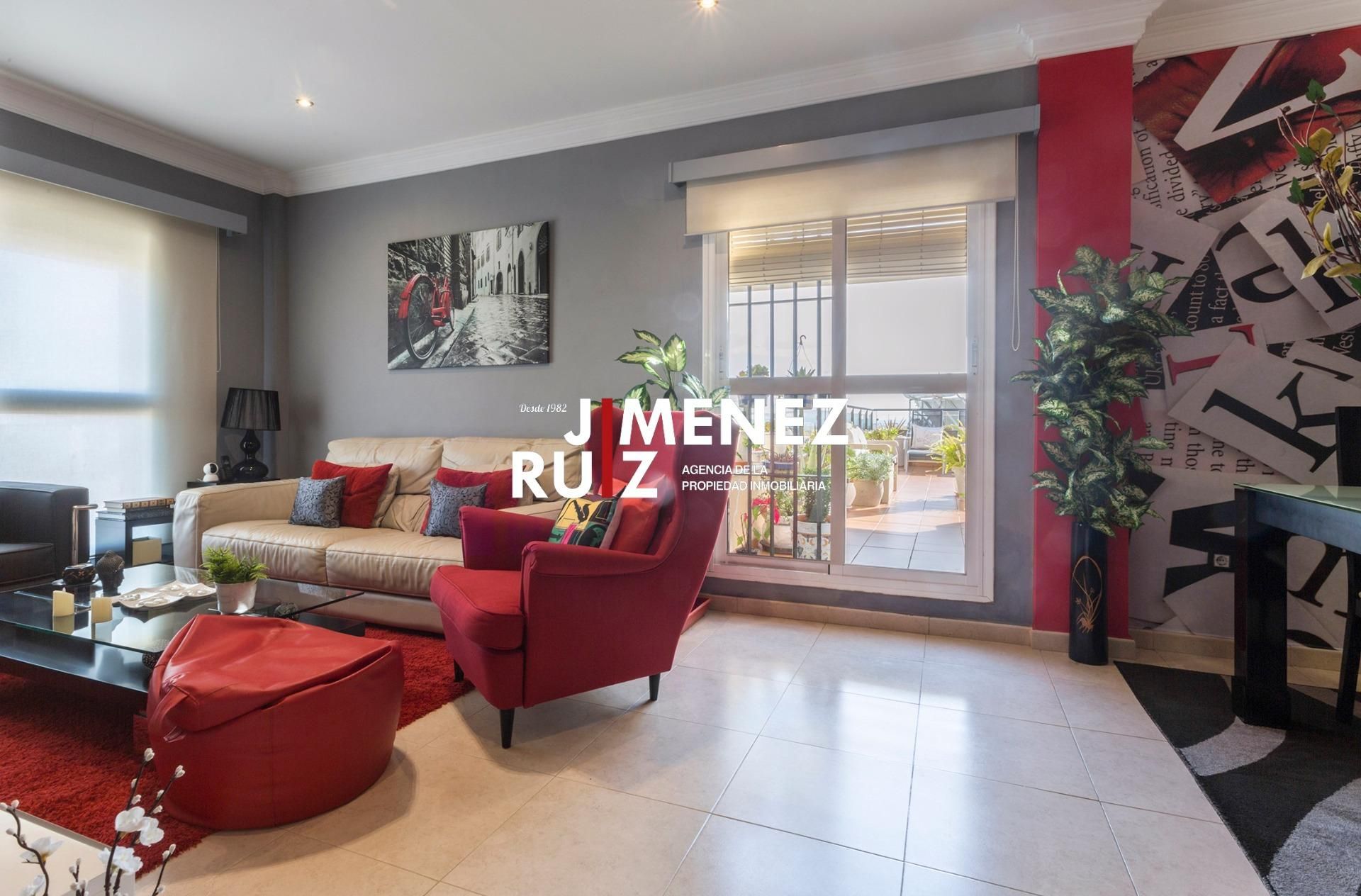 Living room of Flat for sale in El Puerto de Santa María  with Terrace and Storage room